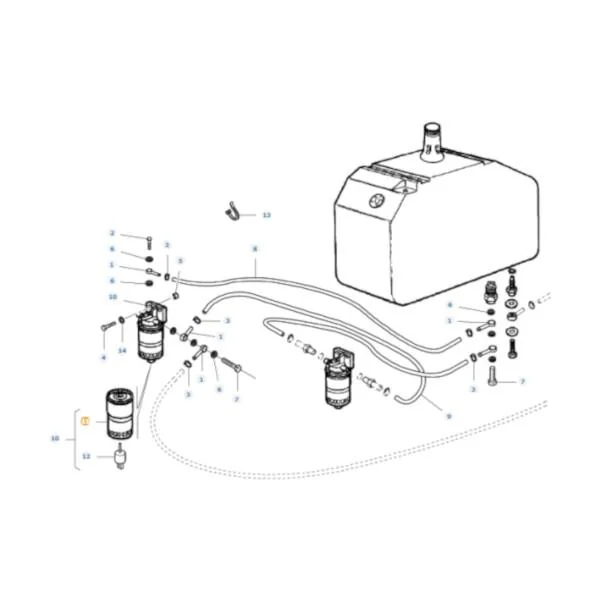 SF-Filter - SK3487 - Fuel Filter