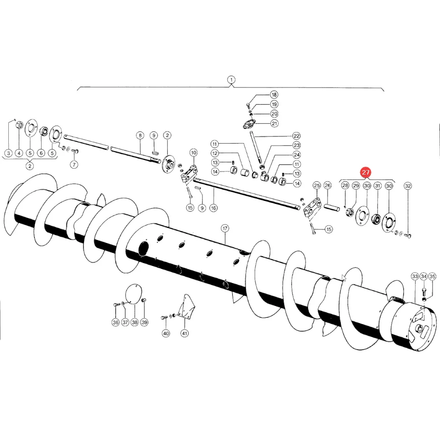 SNR - 636340.02 - Bearing With Housing Claas