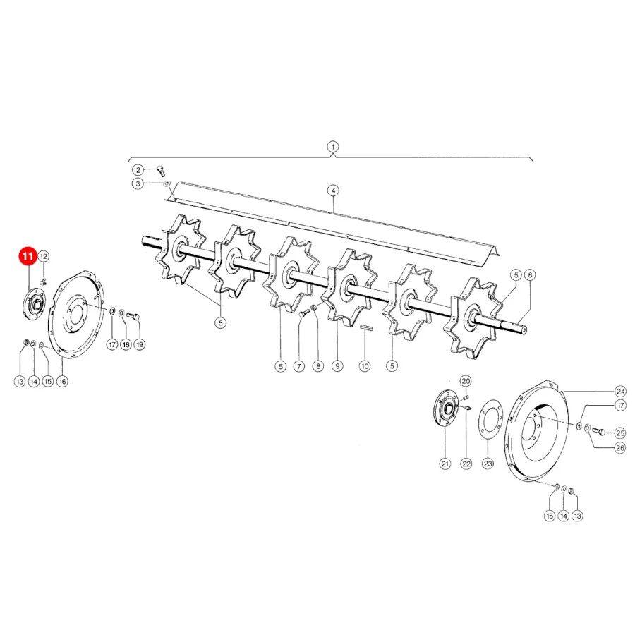 SNR - 642495.01 - Claas Bearing With Housing