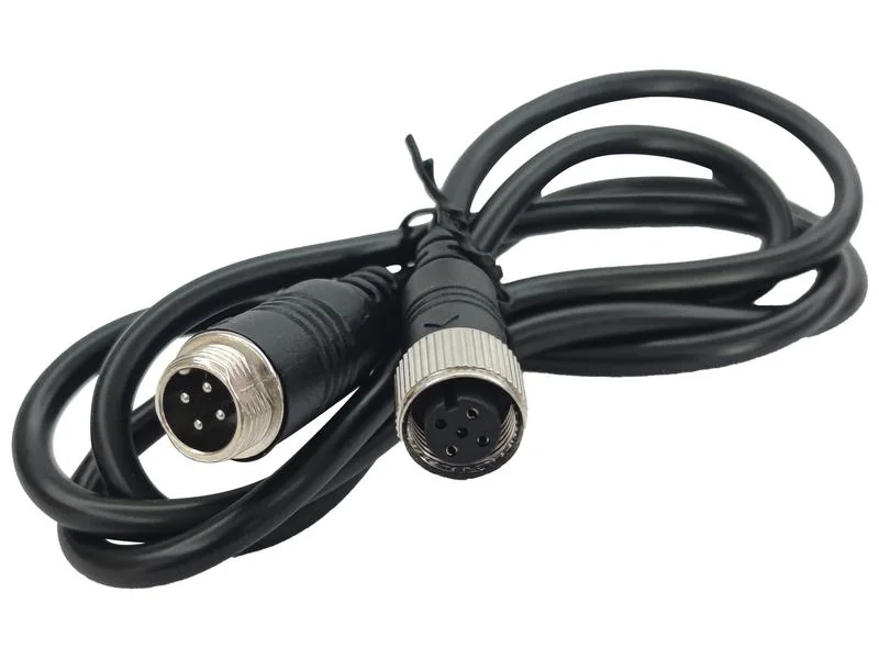 Sparex - S.162183 - Camera Cable 1m Straight Adapter For MF Datatronic5 And Fieldstar Tractors