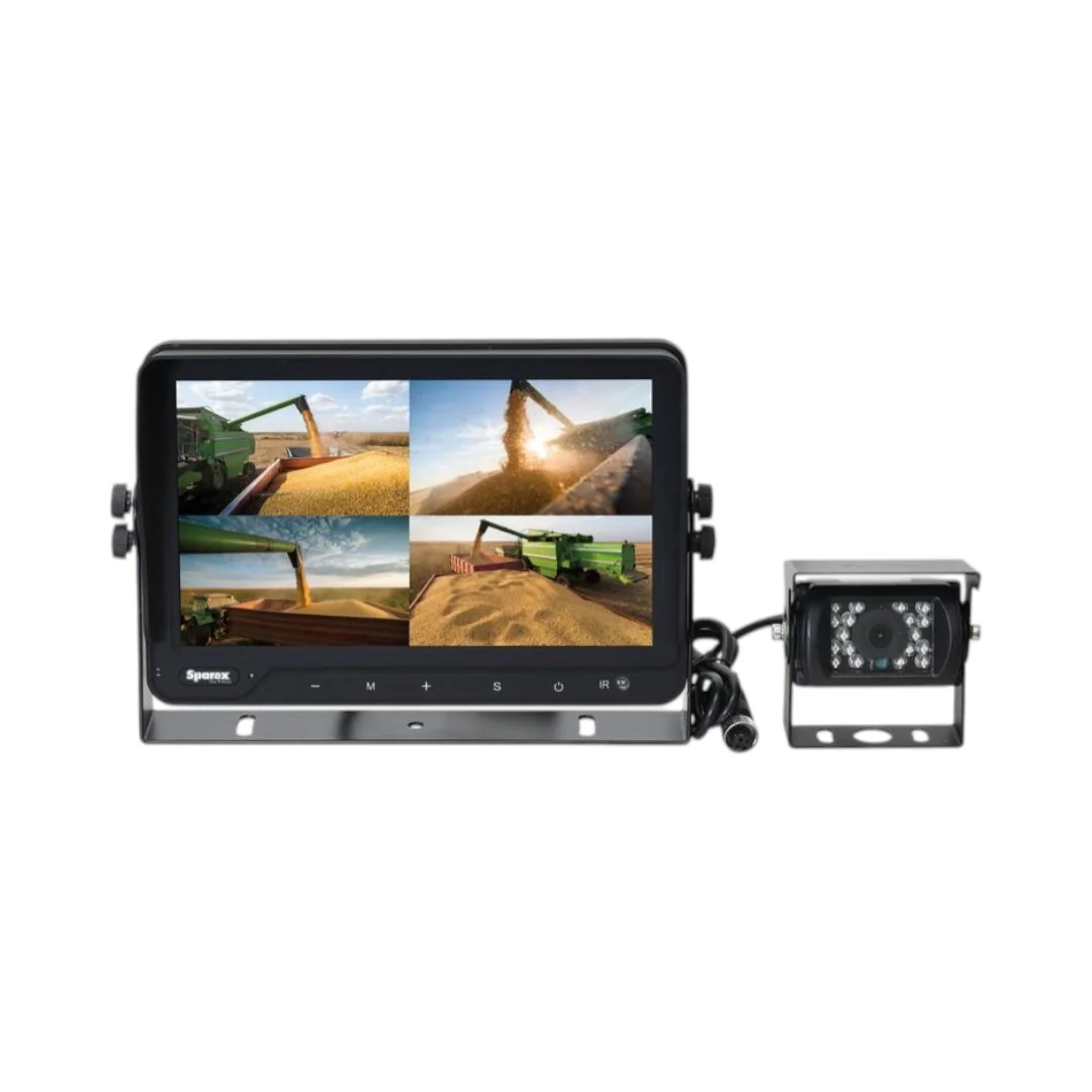 Sparex - S.166338 - Camera System With Monitor 9" 4QUAD