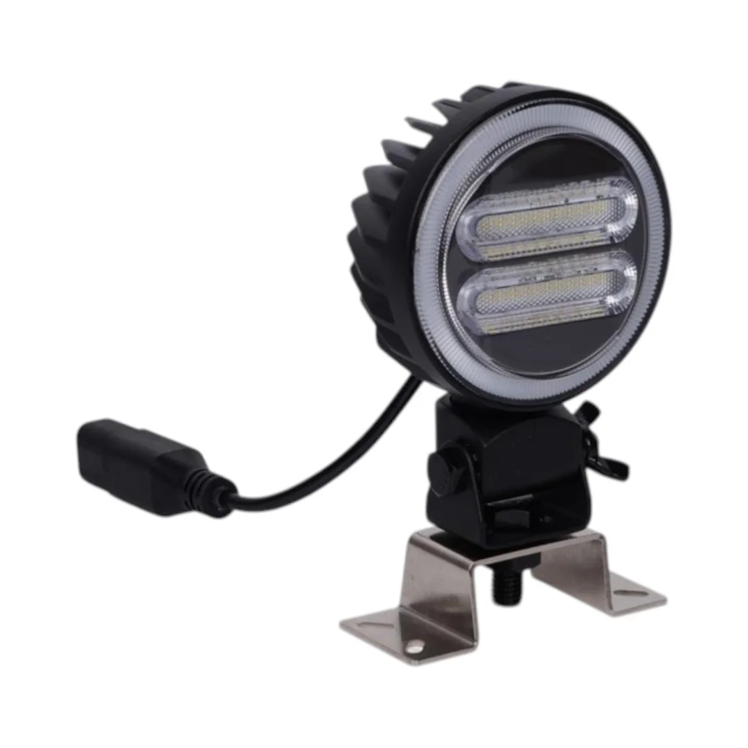 Sparex - S.173563 - Round LED Work Lamp 4800 Lm Multi-Color