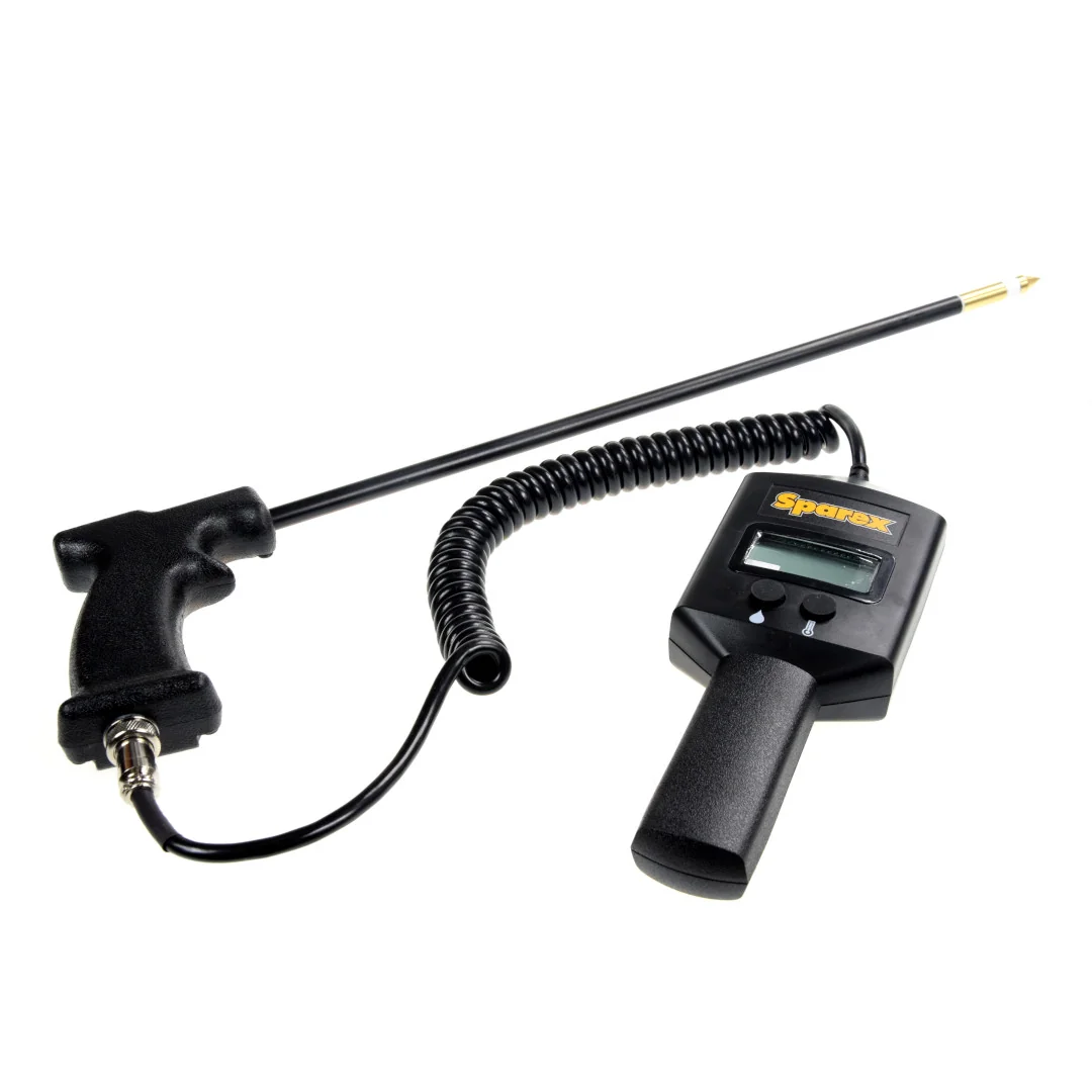 Sparex - S.28716 - Moisture Meter For Hay And Straw In Bales With 45cm Probe