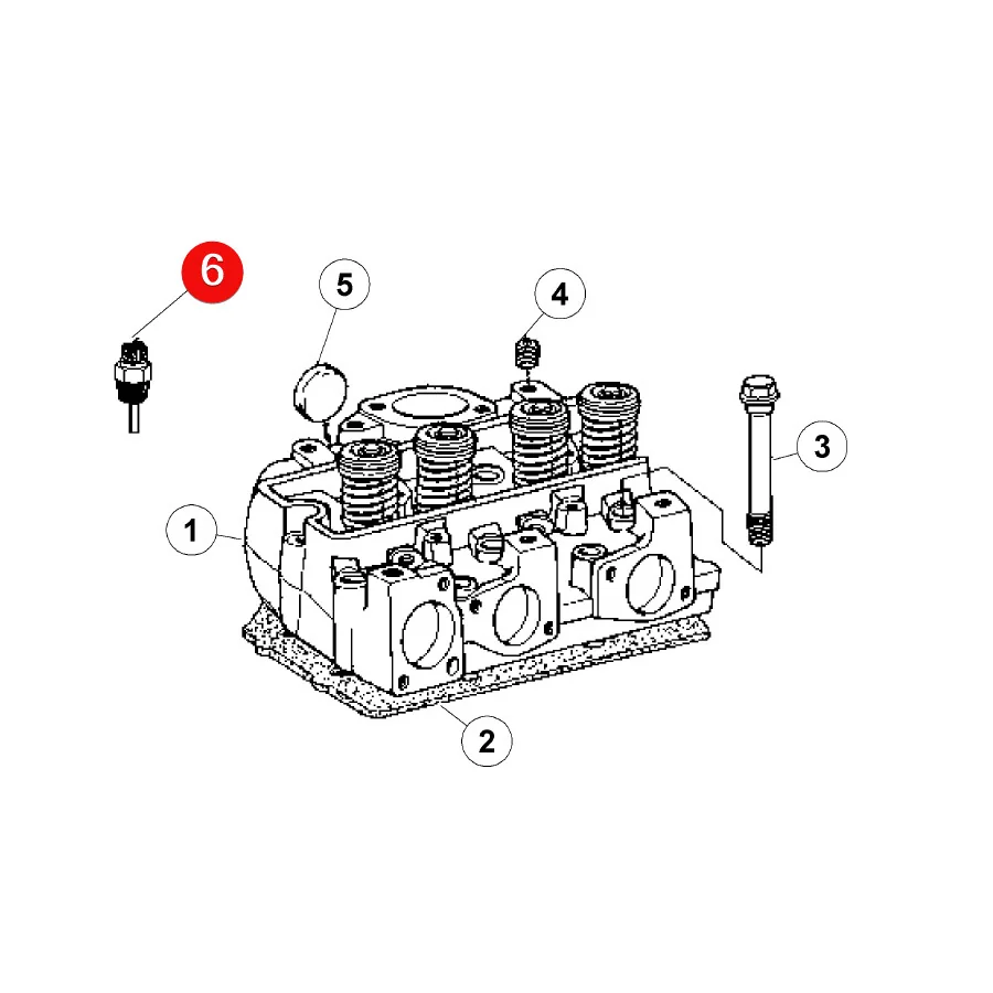 TVH - TVH/50822944 - Temperature Sensor Claas