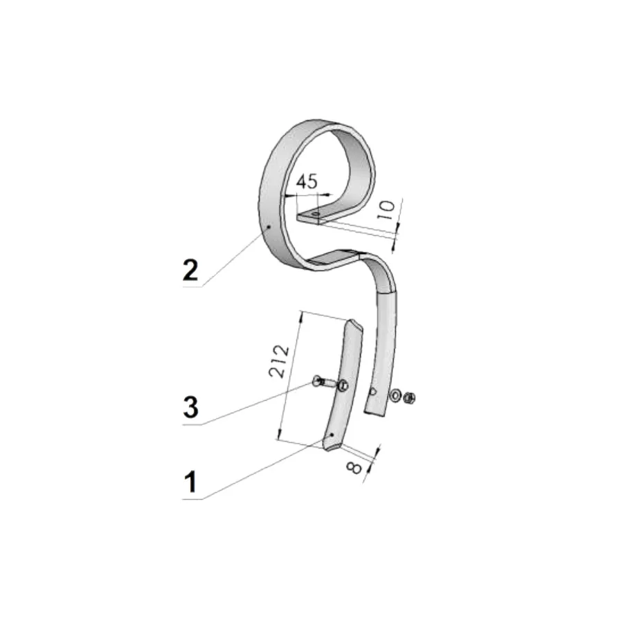 Unia - 1731001000 - Universal S Tine SV Unia