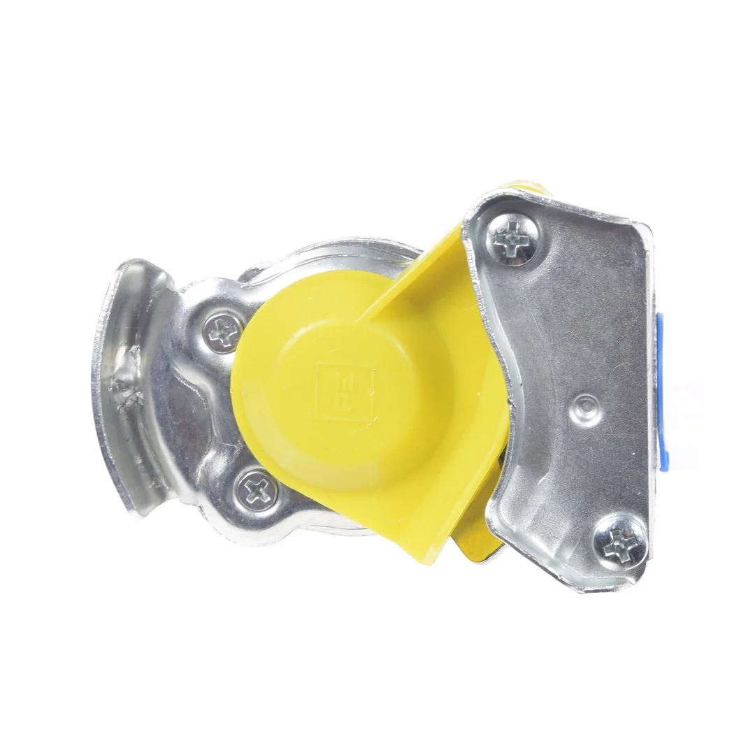 Wabco - T710410 - Yellow Pneumatic Connector M16x1.5 On The Tractor Side