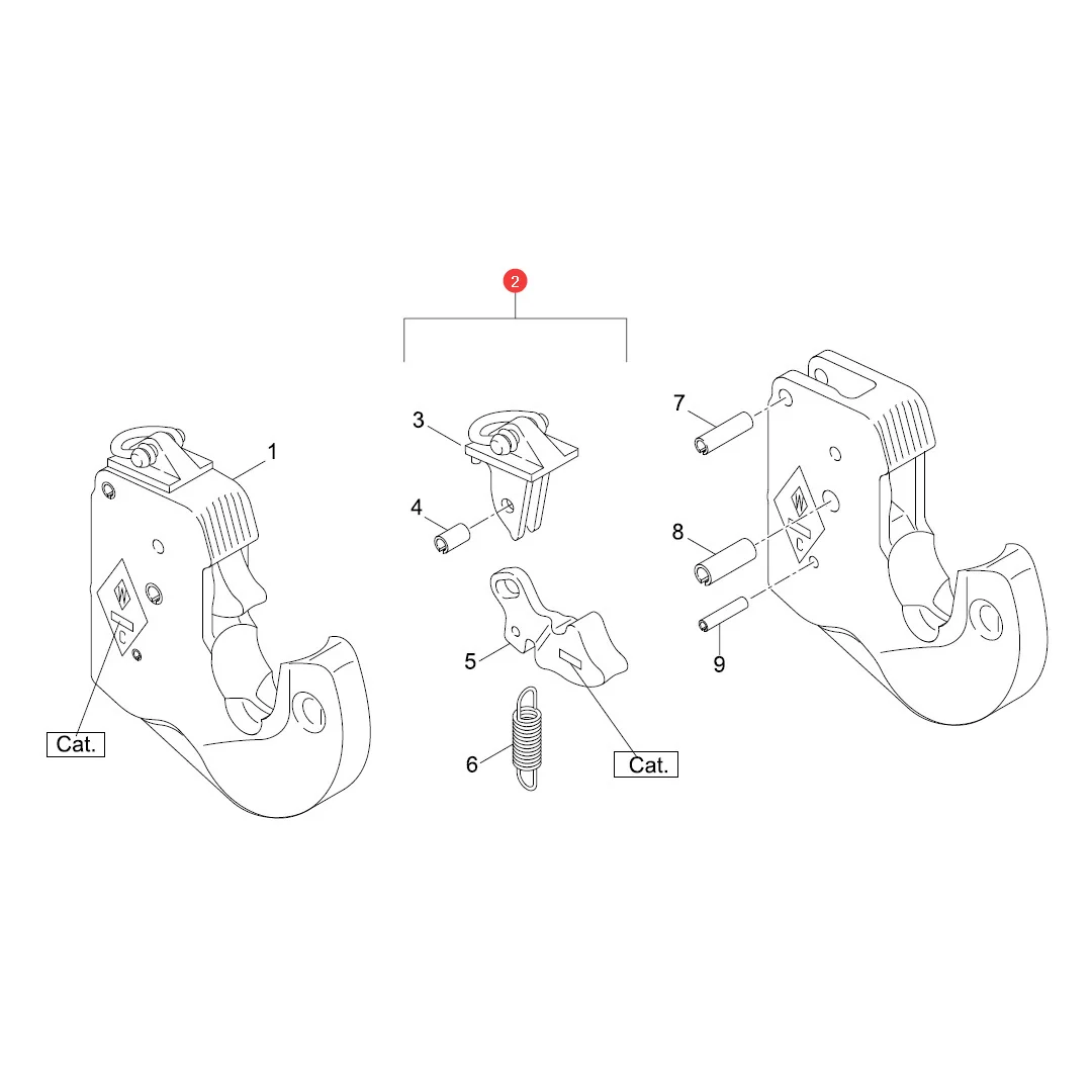 Walterscheid - 200002KK - Kit di riparazione CAT. 3