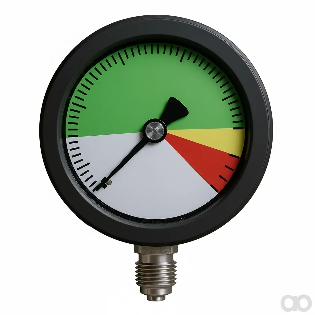 Amazone-00345123 - Glycerin pressure gauge Amazone Gd04 (00345123)
