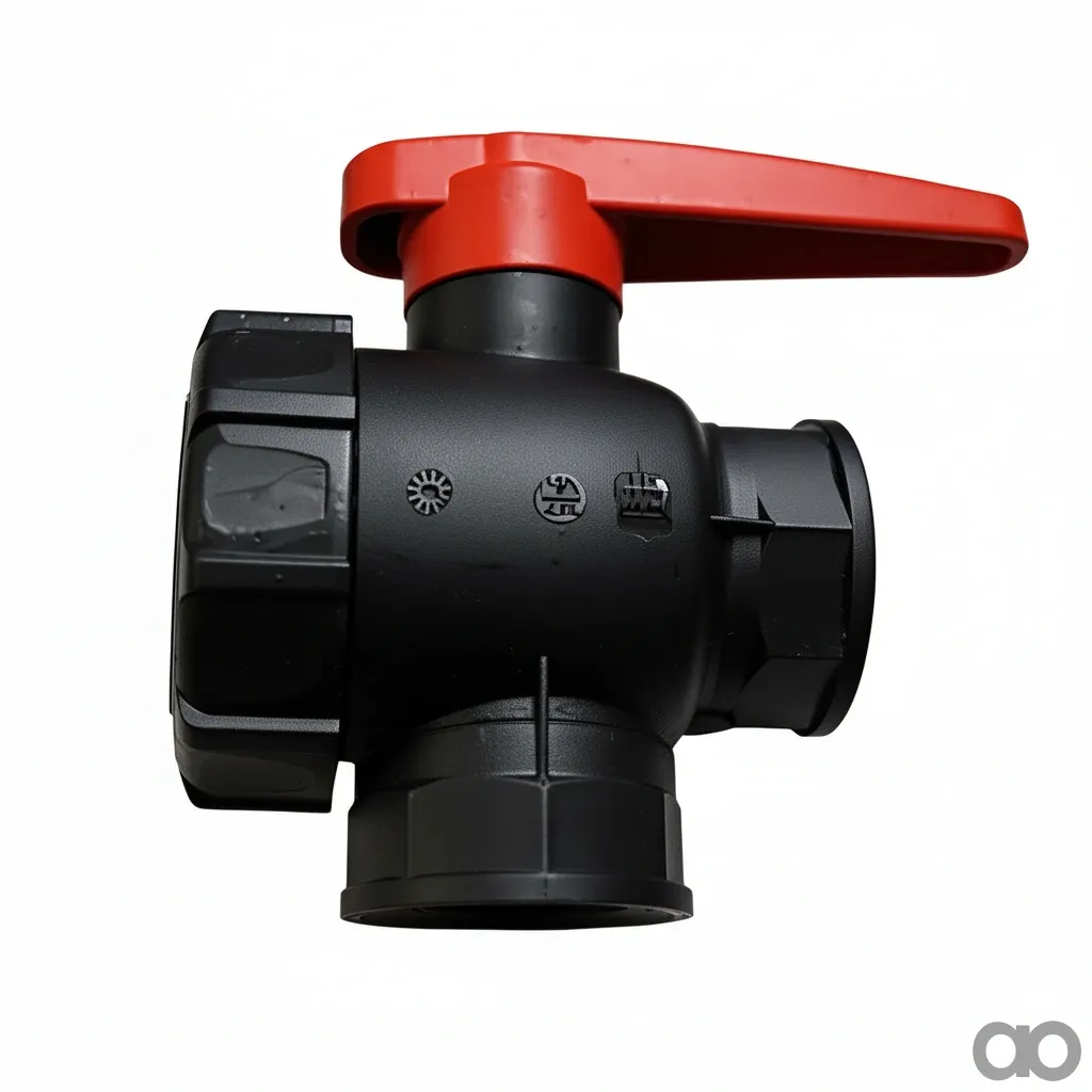Amazone-108674 - 3-way ball valve 2 inch drilled (108674)