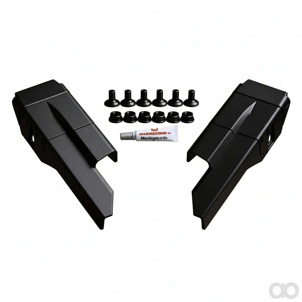 Amazone - 947100 - Spread Chute Set TS2 Short Left/Right Coated