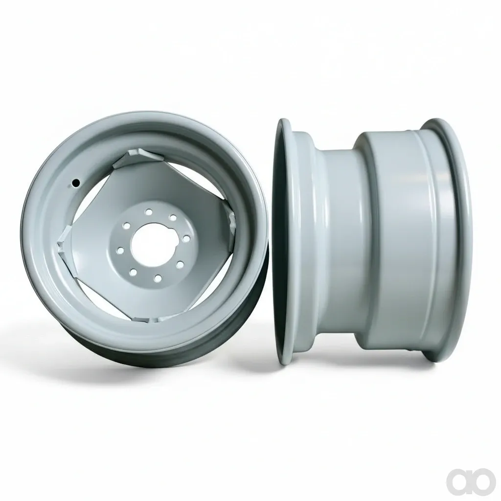 Amazone - 977585 - Rim Complete D9 (RAL 9006)