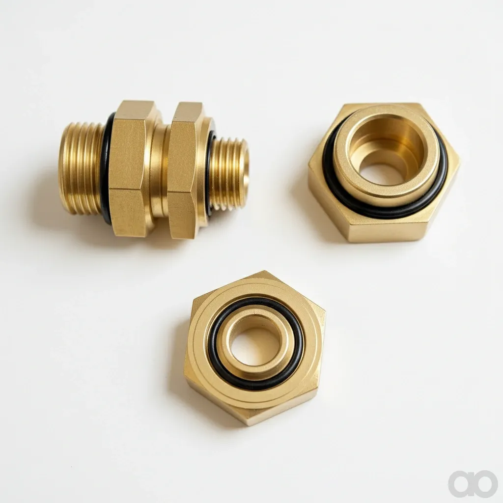 Amazone-lb349 - Bulkhead fitting AGM22/IGM16 / AG (Lb349)
