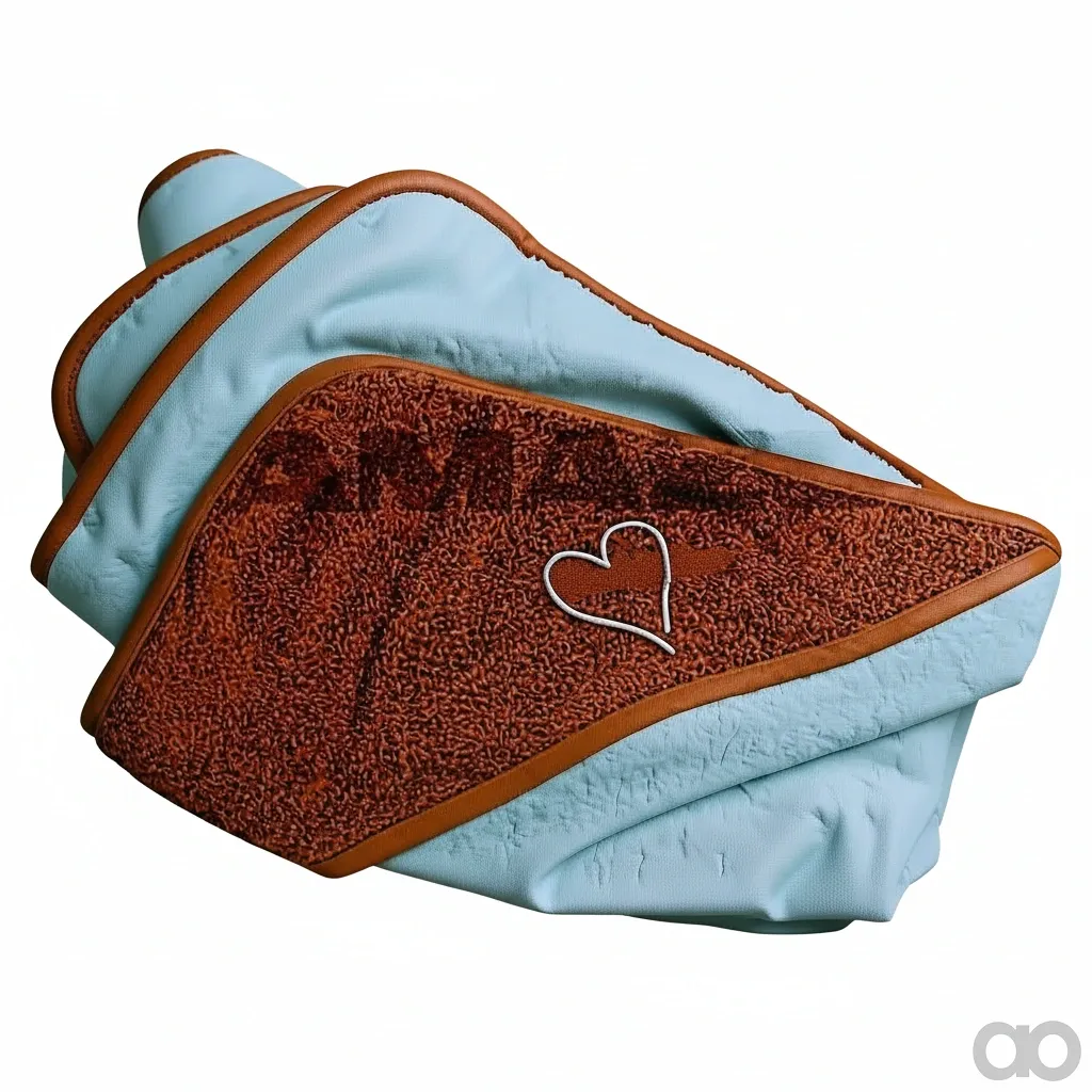 Amazone-ml1036 - Baby Hooded Towel with Heart (ML1036)