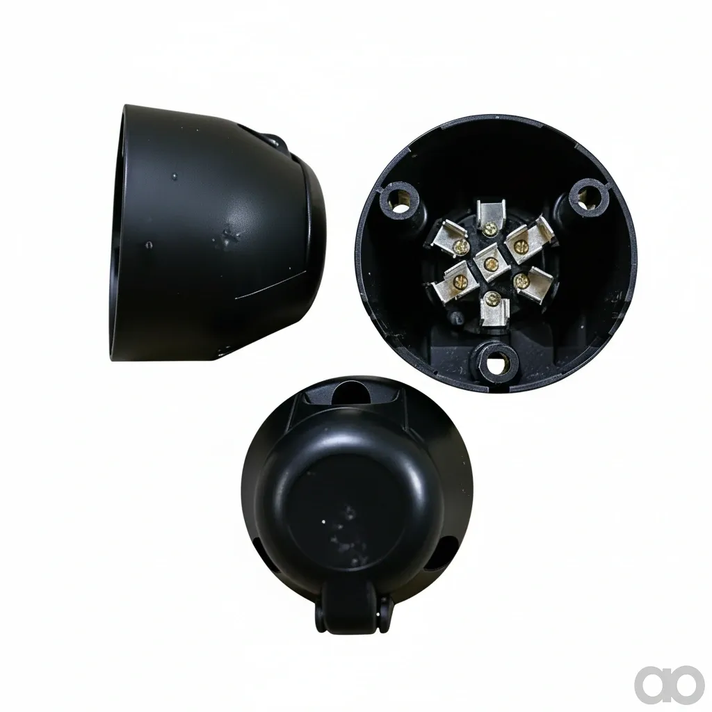 Amazone-nf091 - Socket 7-pole flat Bel. (Nf091)