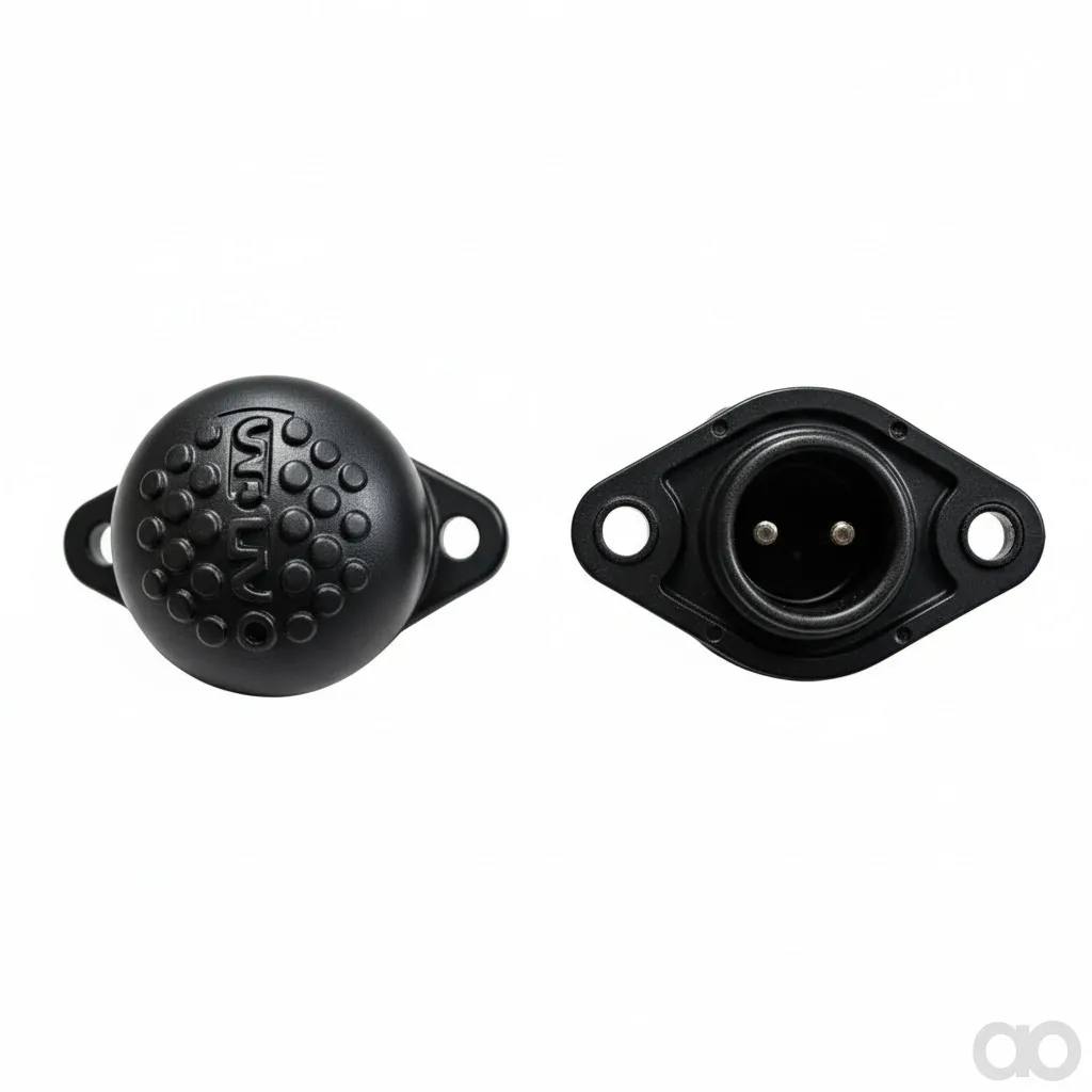 Amazone-ng027 - Foot switch 2-pole with 2-hole flange (Ng027)