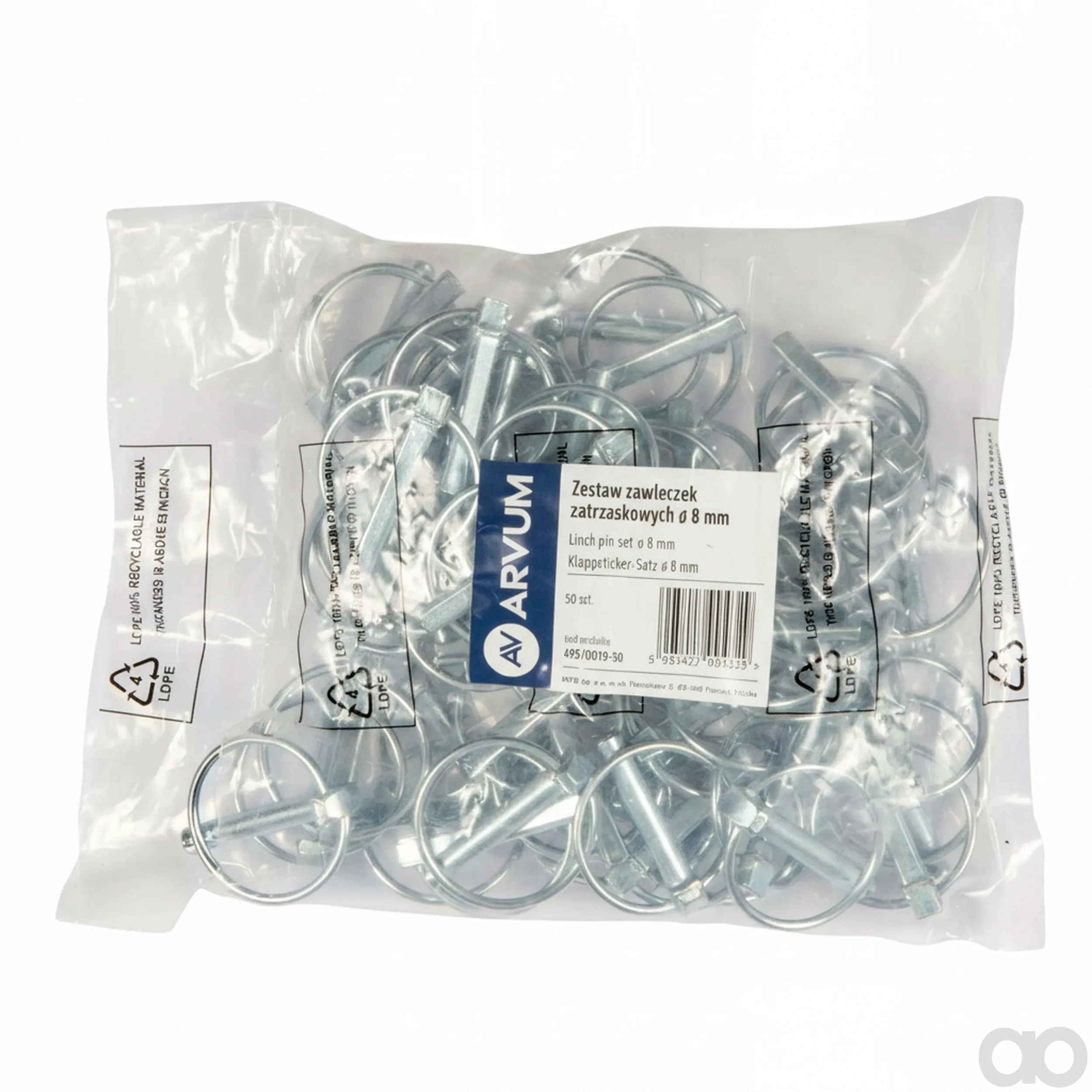 ARVUM - 495010019-50 - Linch pin set ø 8 mm ARVUM