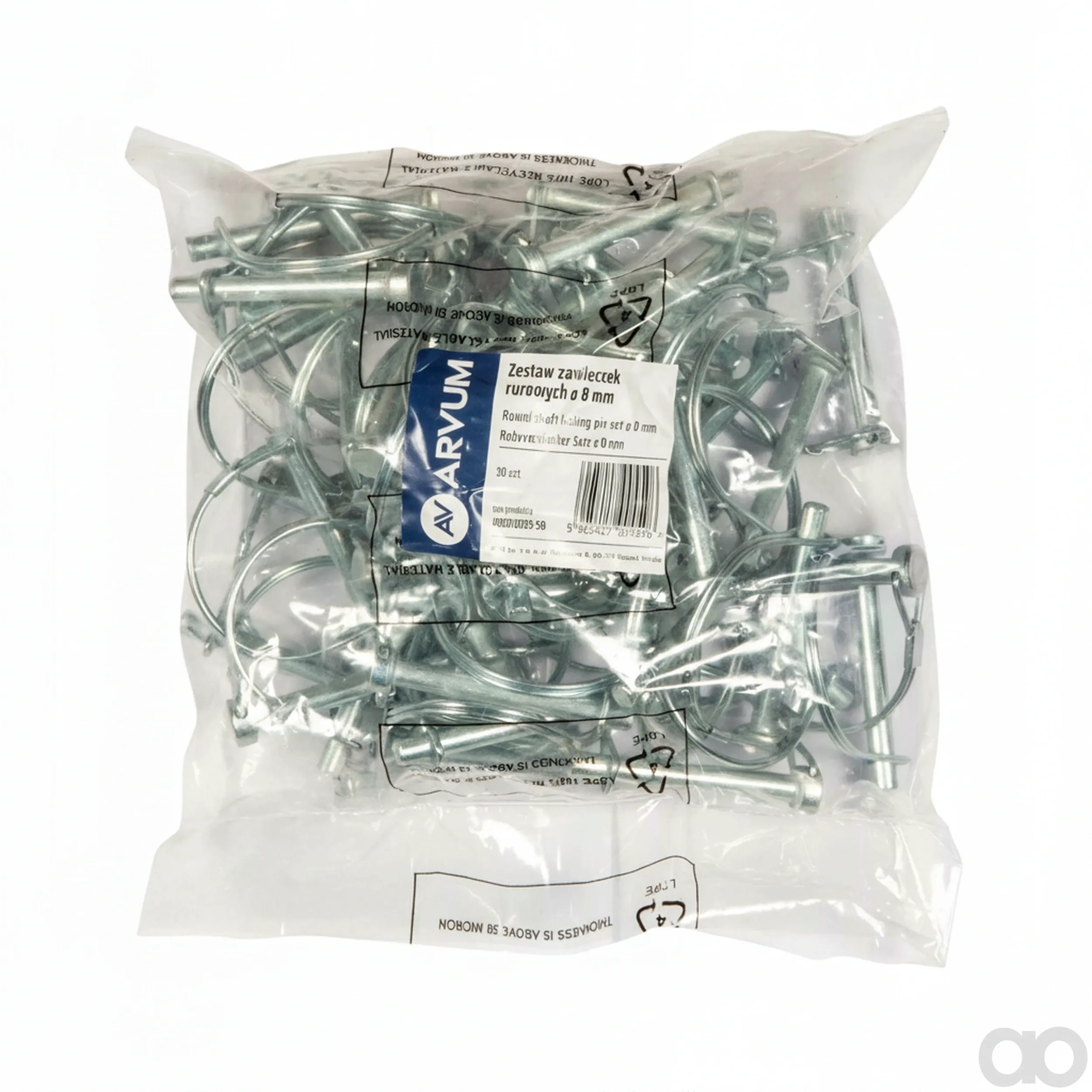 ARVUM - 495010035-50 - Round shaft locking pin set ø 8 mm ARVUM