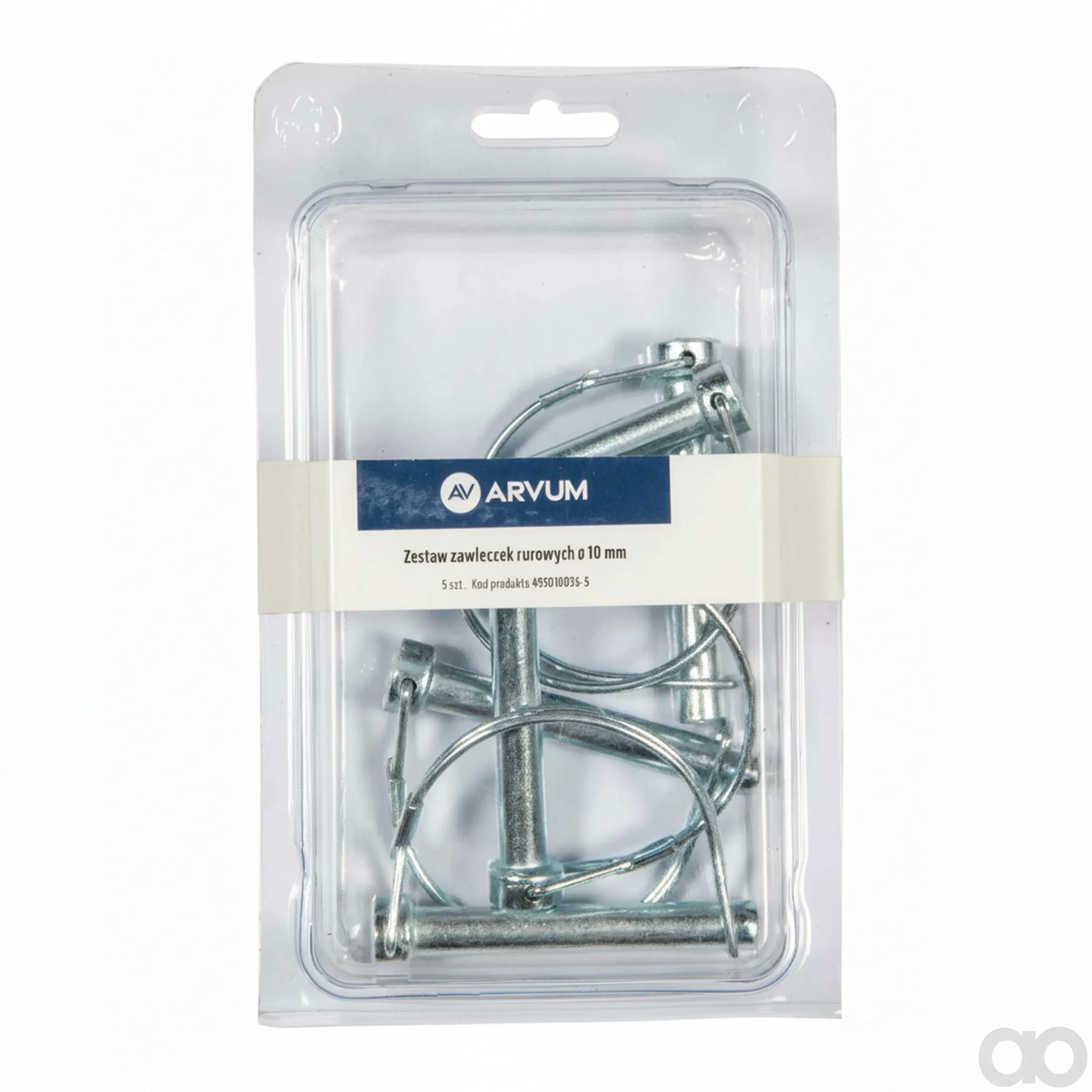 ARVUM - 495010036-5 - Round shaft locking pin set ø 10 mm ARVUM