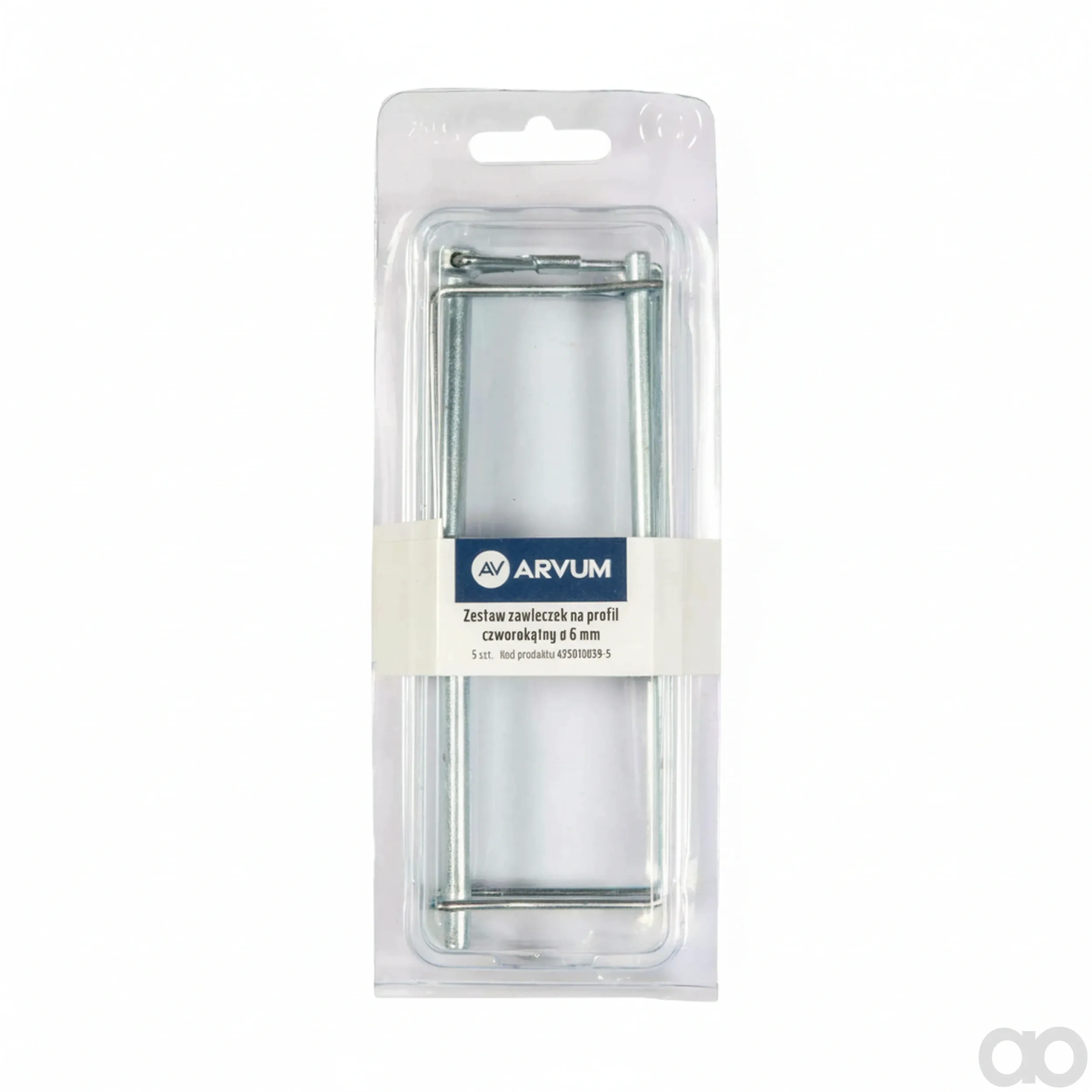 ARVUM - 495010039-5 - Square shaft locking pin set ø 6 mm ARVUM