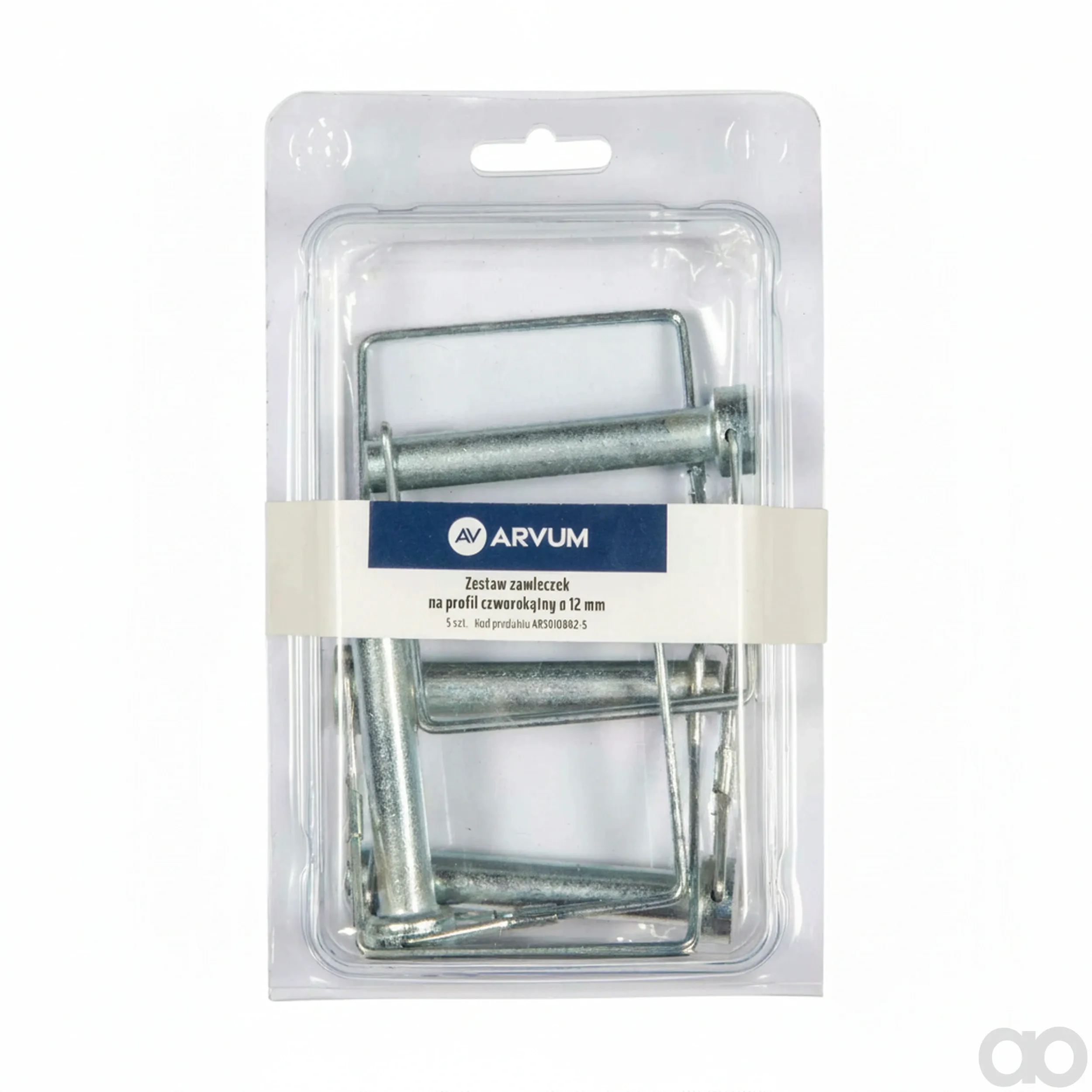 ARVUM - 495010042-5 - Square shaft locking pin set ø 12 mm ARVUM