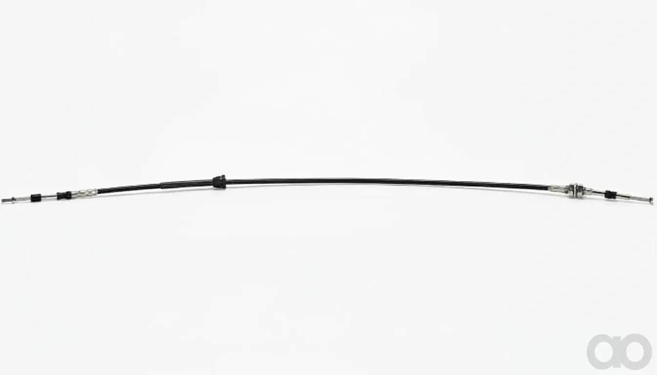 Case IH - 1267745C3 - Park Lock Control Cable Assembly - Cadmium-Plated - 1203 mm L