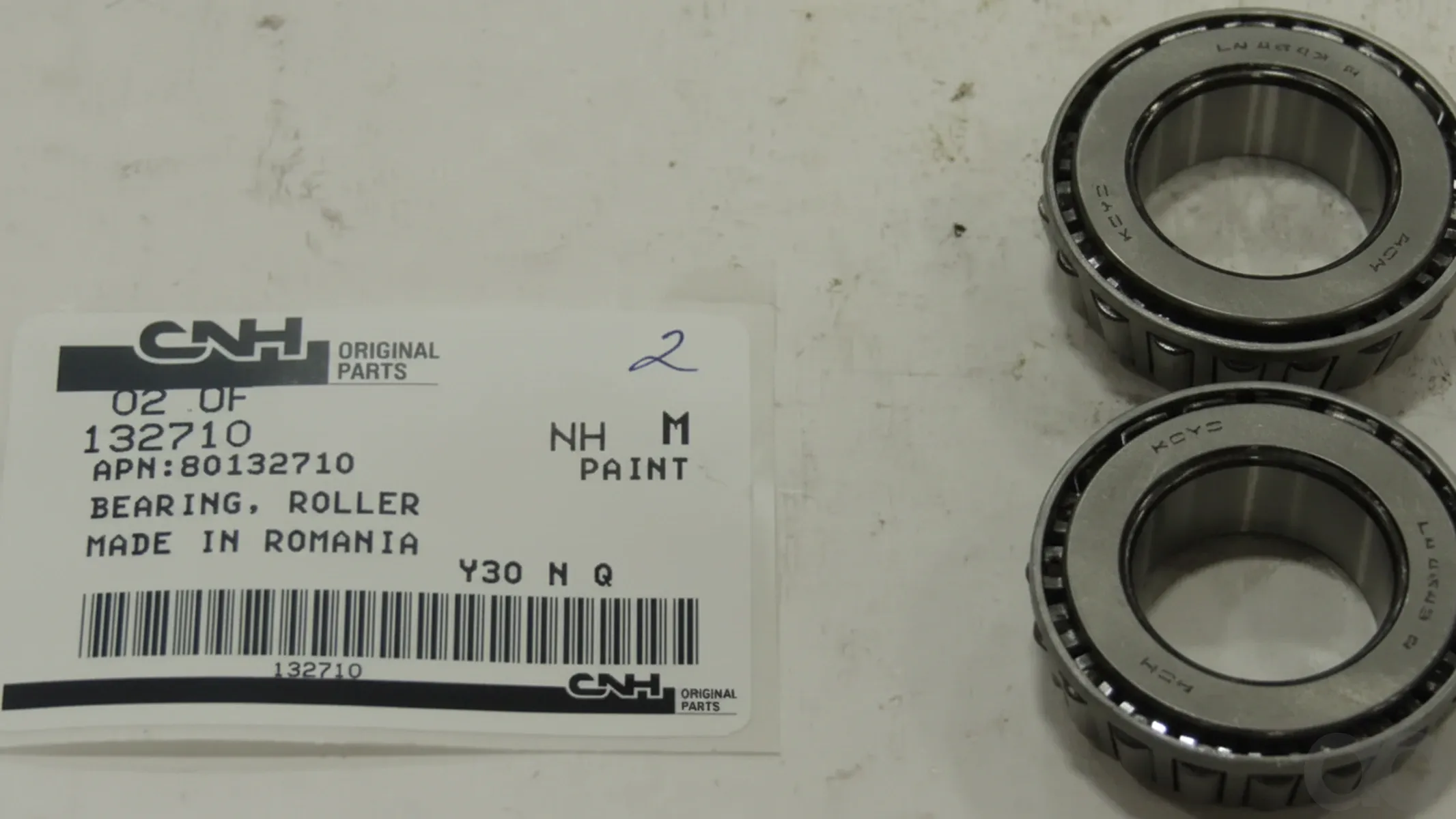 Case IH - 132710 - Tapered Roller Bearing Cone - 25 mm ID x 14 mm W
