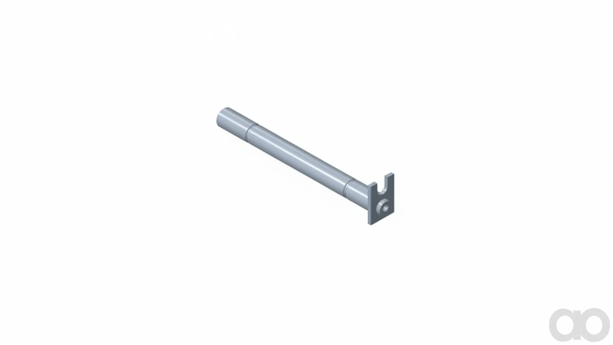 Case IH - 1348230C1 - Front Axle Pivot Pin - 49.95mm OD x 530mm L
