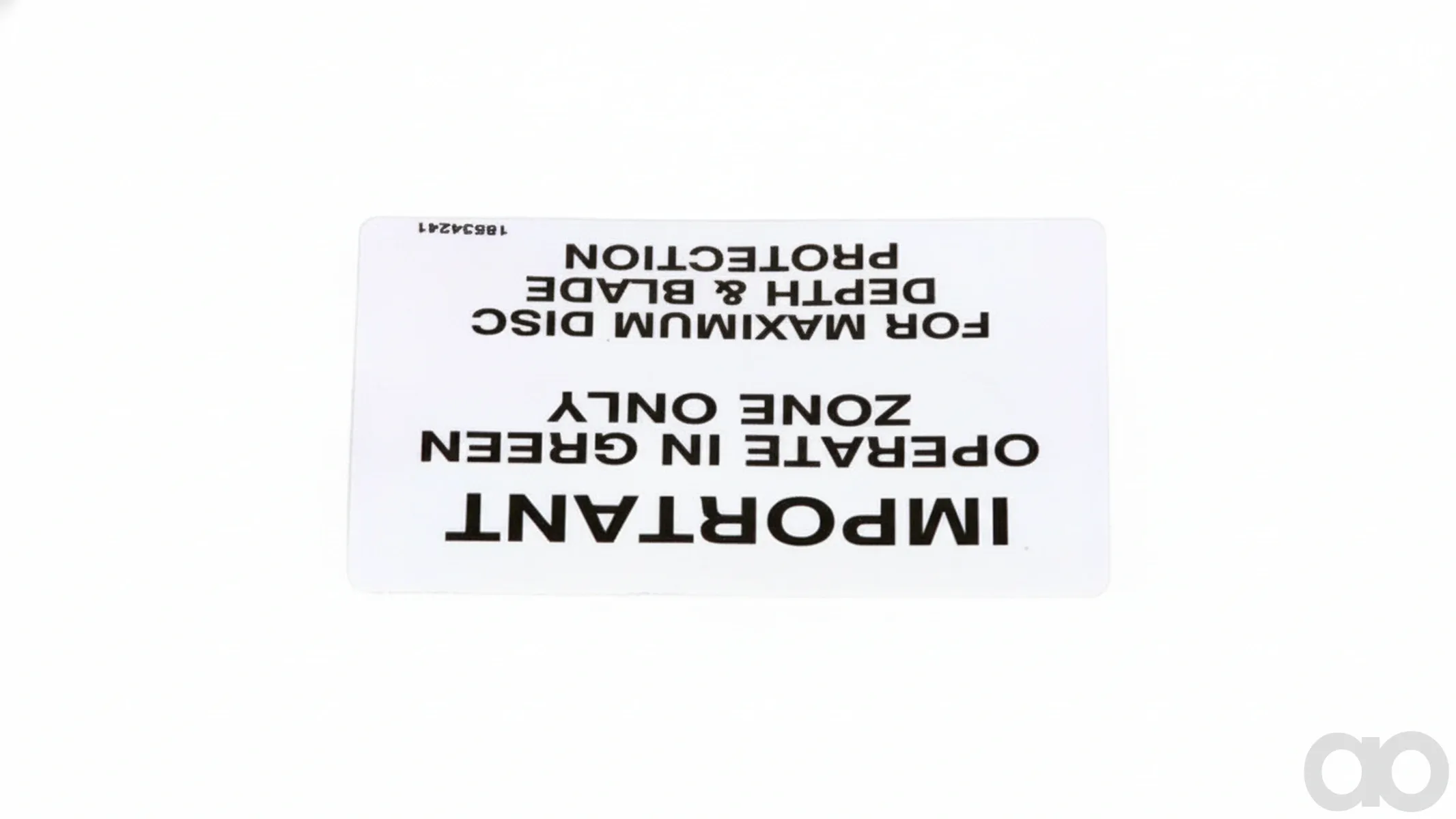 Case IH - 18534241 - Sticker