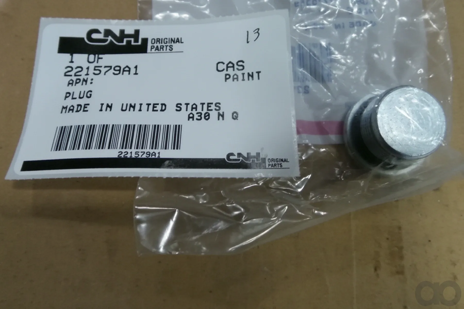 Case IH - 221579A1 - Plug