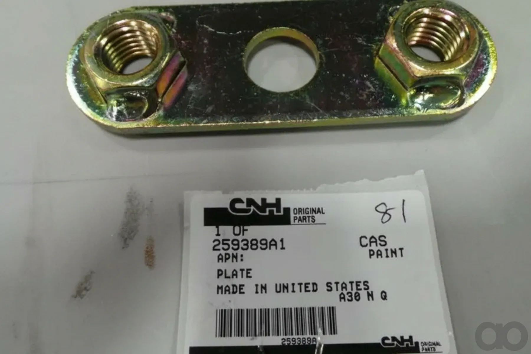 Case IH - 259389A1 - Plate