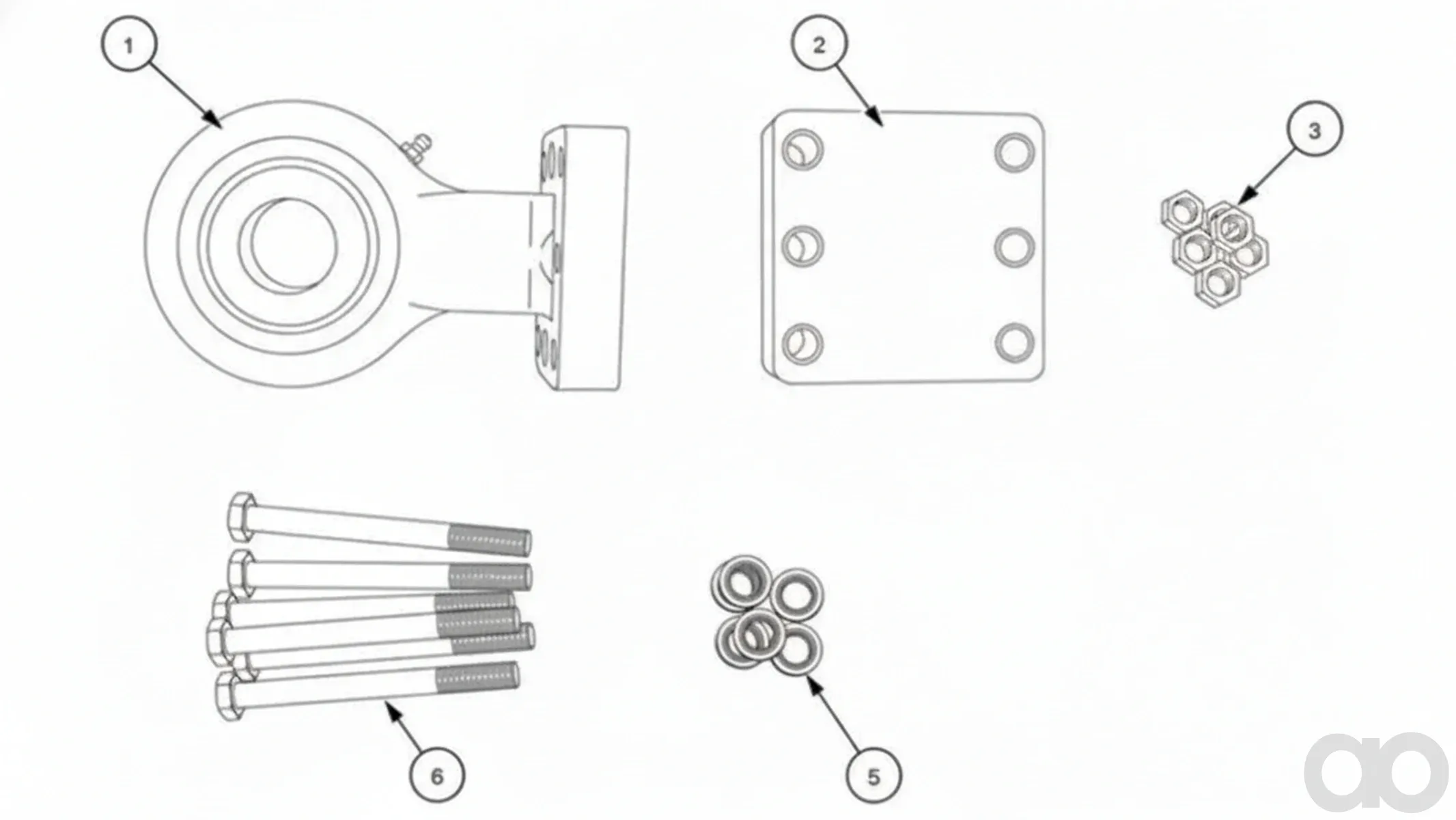 Case IH - 47779581 - Dia Set, Chopper