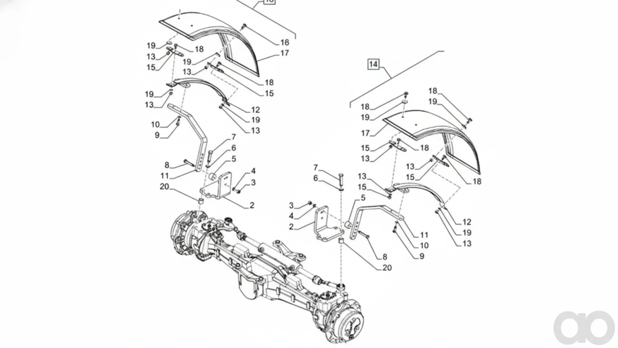 Case IH - 710860521 - Dia Kit, Tractor