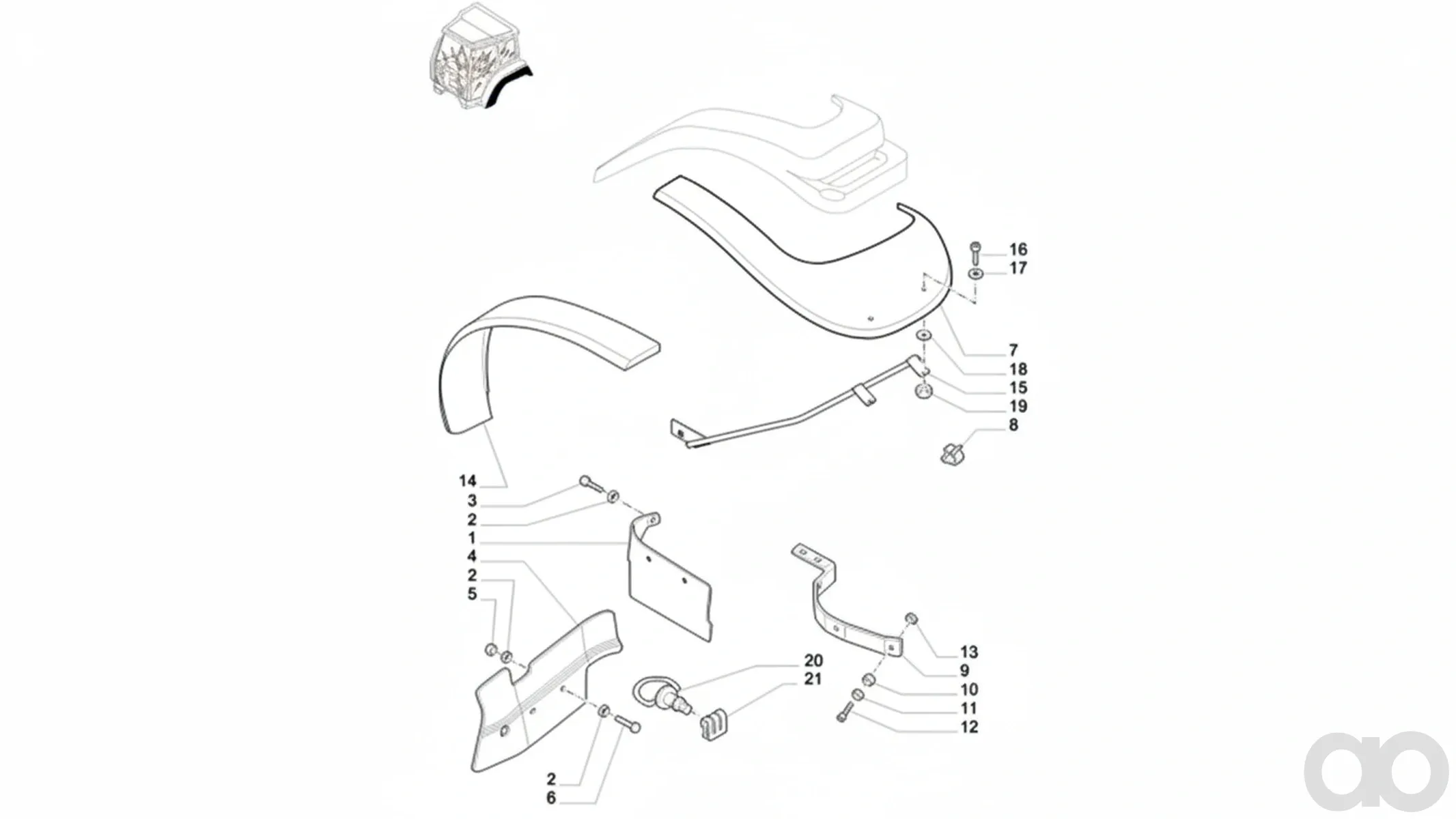 Case IH - 710869114 - Dia Kit, Tractor
