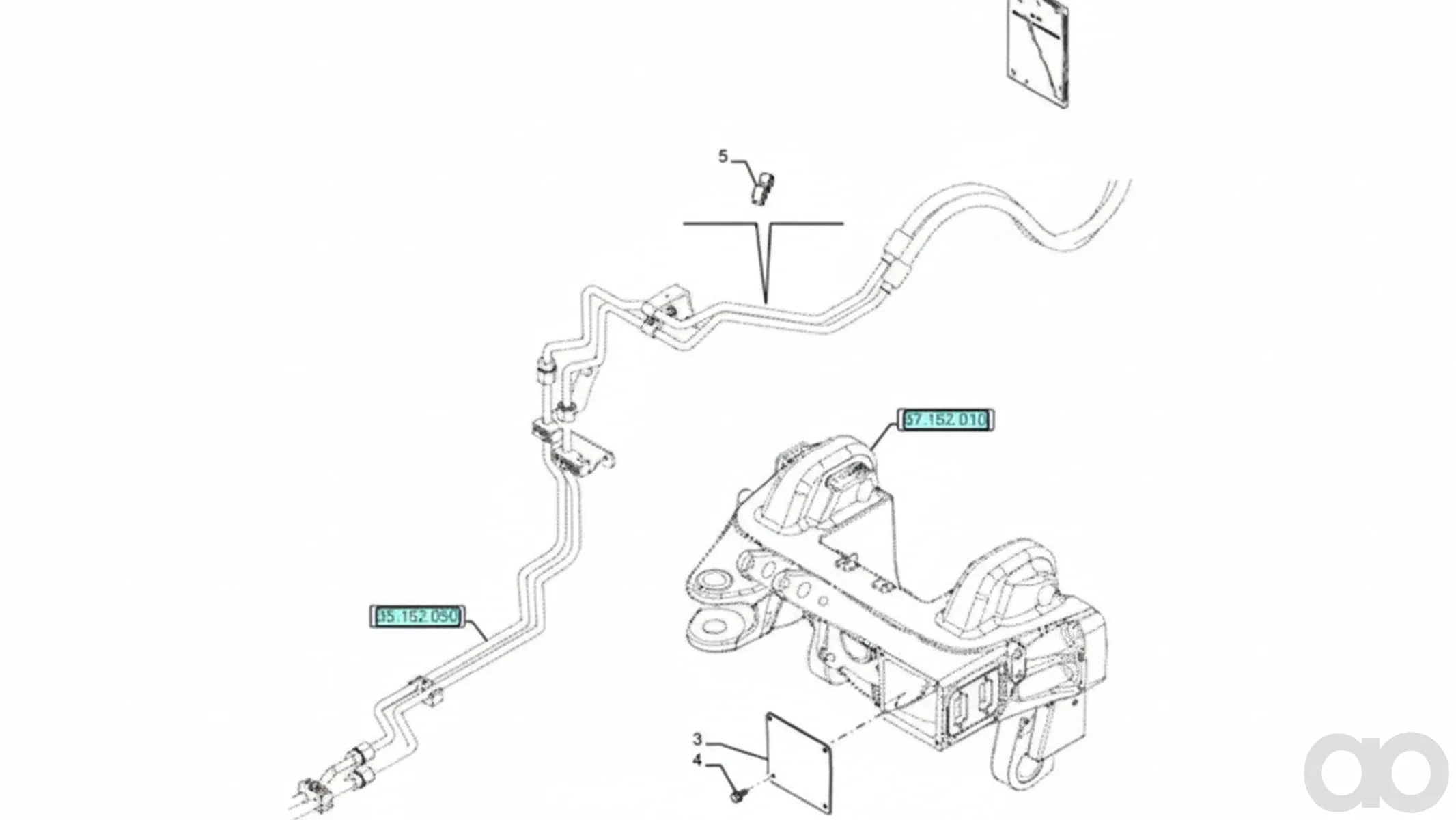 Case IH - 718031010 - Dia Kit, Tractor