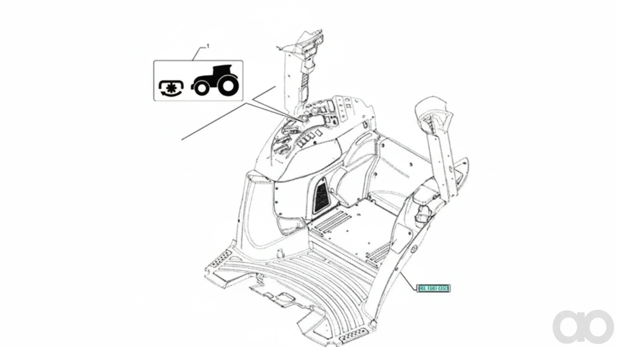 Case IH - 718041371 - Front PTO Kit
