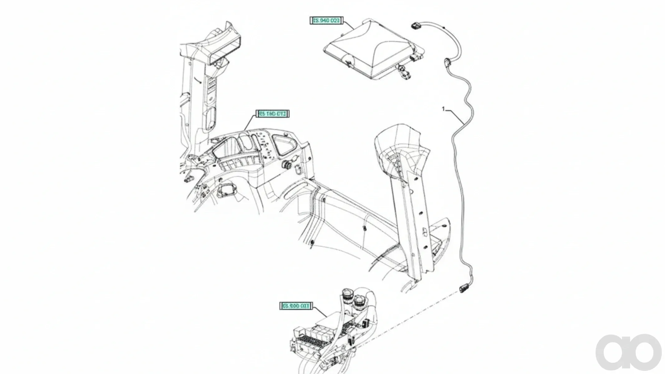 Case IH - 718096020 - Dia Kit, Tractor
