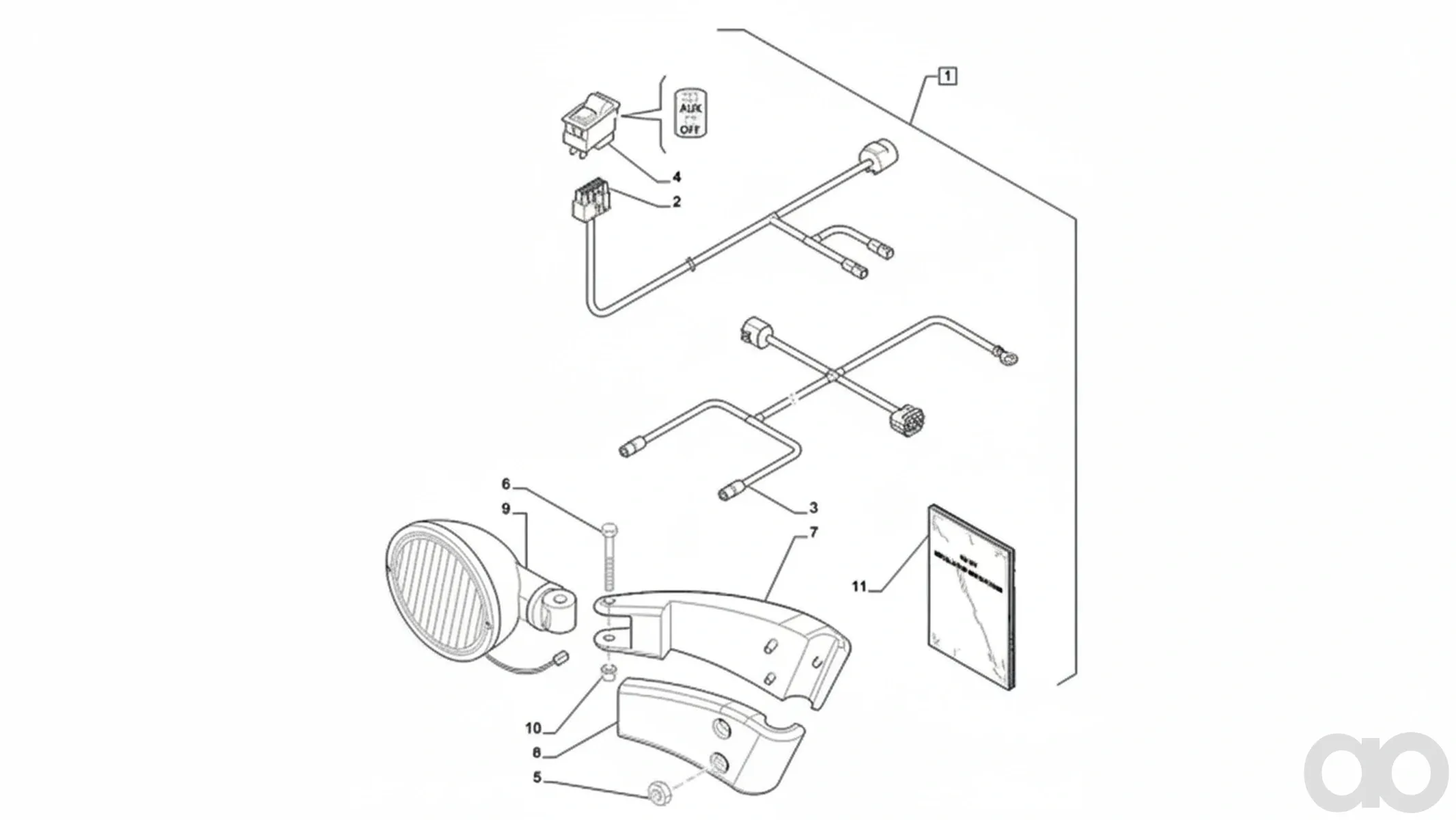 Case IH - 718177054 - Dia Kit, Tractor