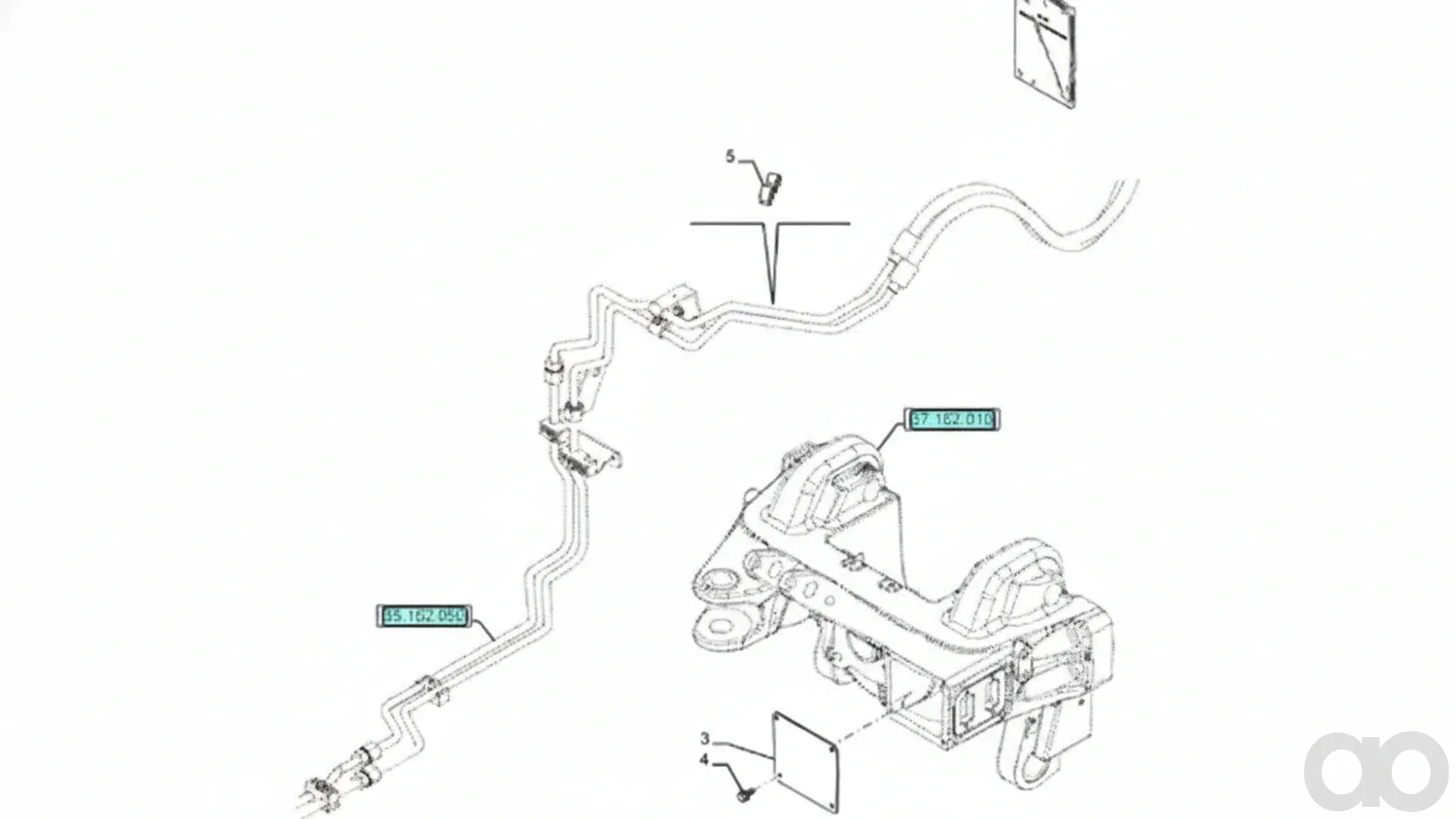 Case IH - 718237020 - Dia Kit, Tractor