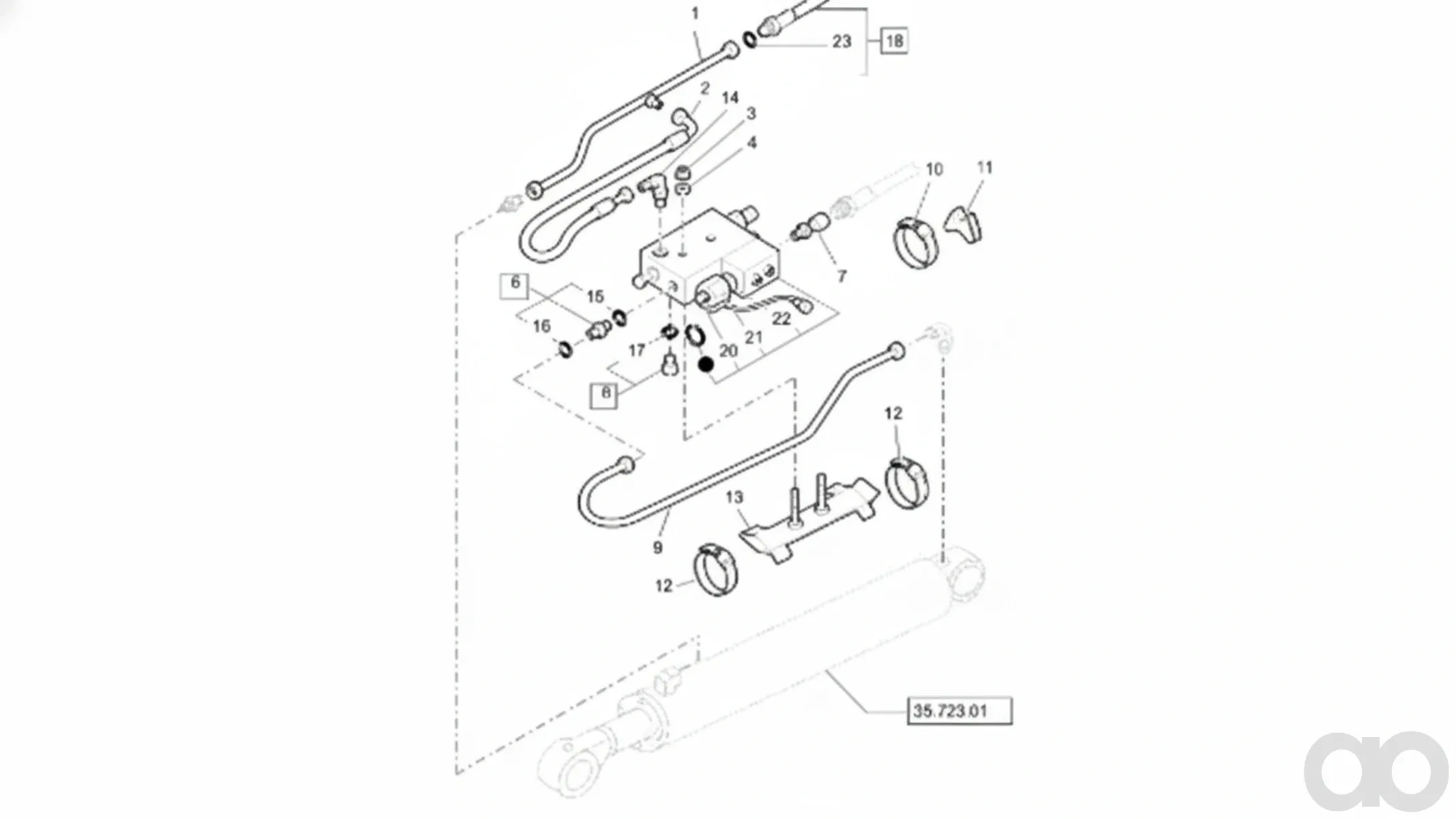Case IH - 718391039 - Dia Kit, Crawler Excavator