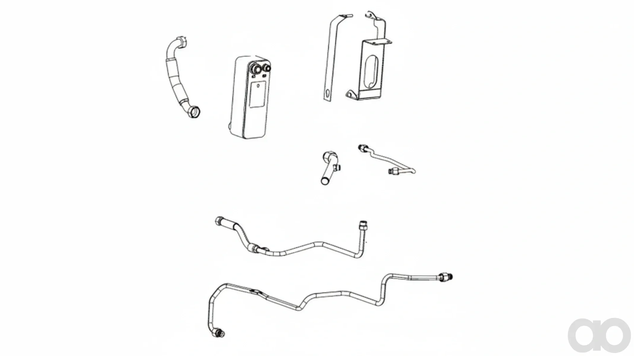 Case IH - 718978371 - Hydraulic Oil Cooler