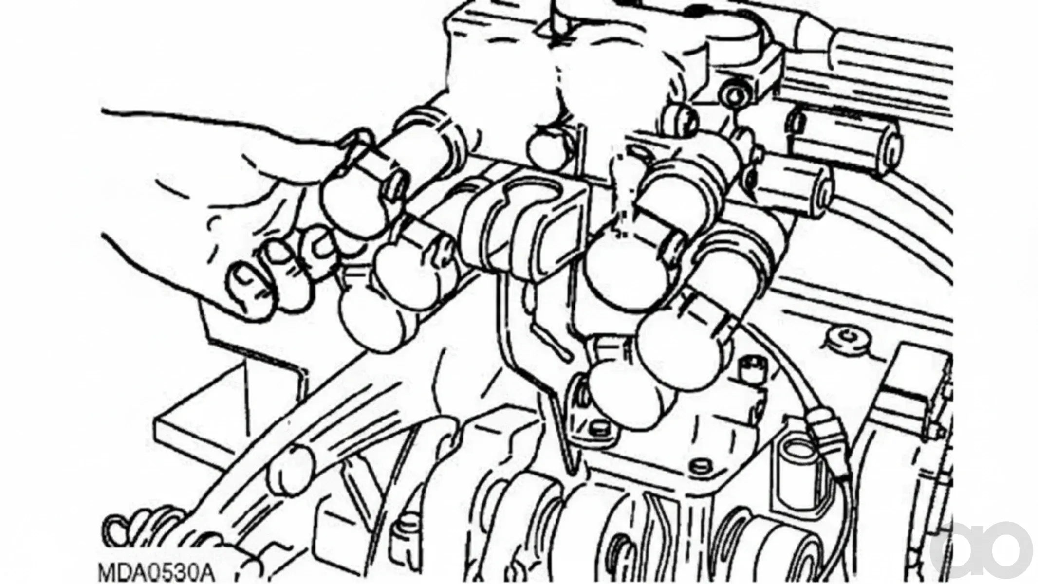 Case IH - 719195701 - 3rd Auxiliary Control Valve Kit with Deluxe Couplers - 24x24 Transmissions