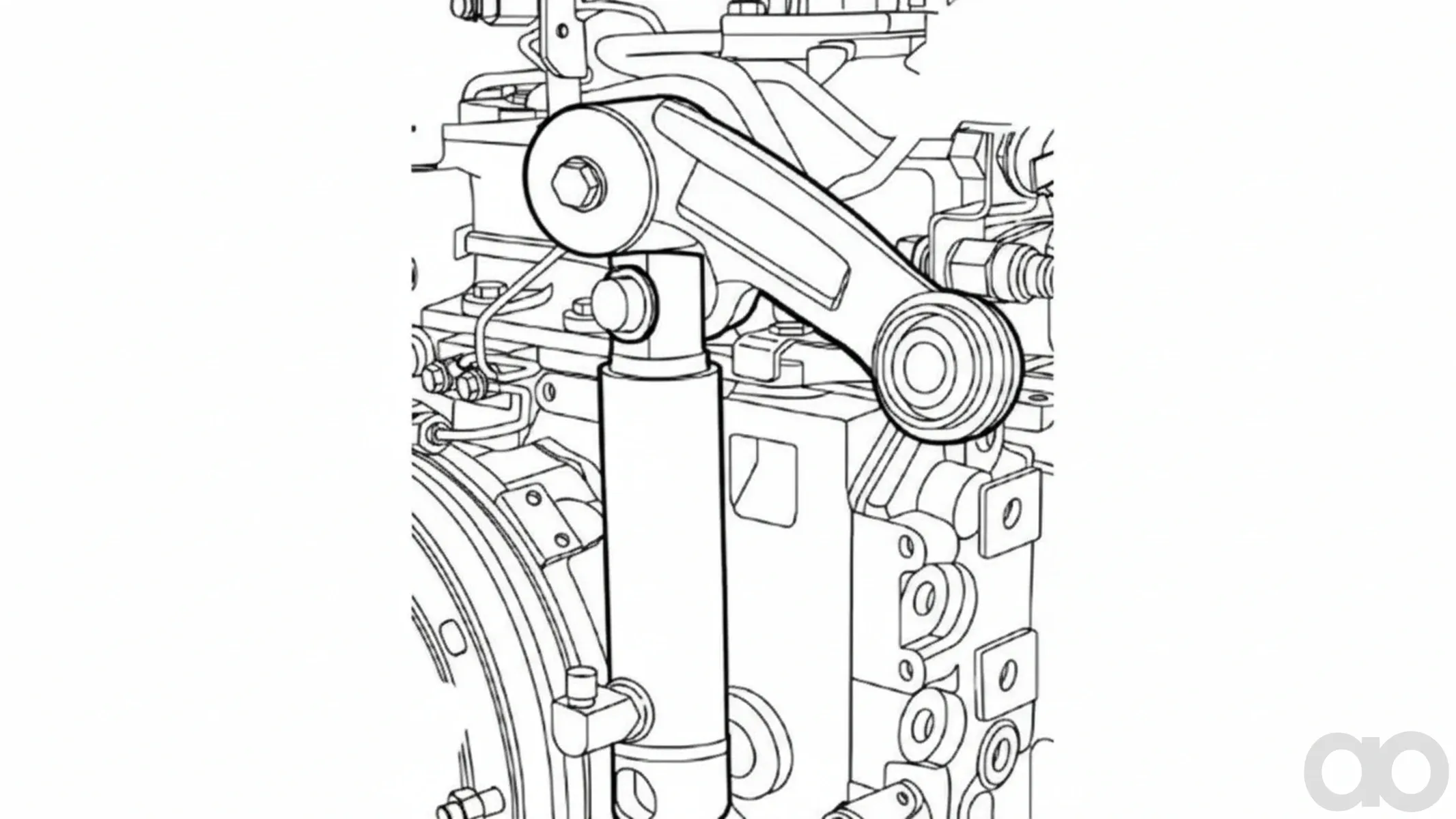 Case IH - 731069720 - Auxiliary 3-Point Lift Cylinders - 2-Pack