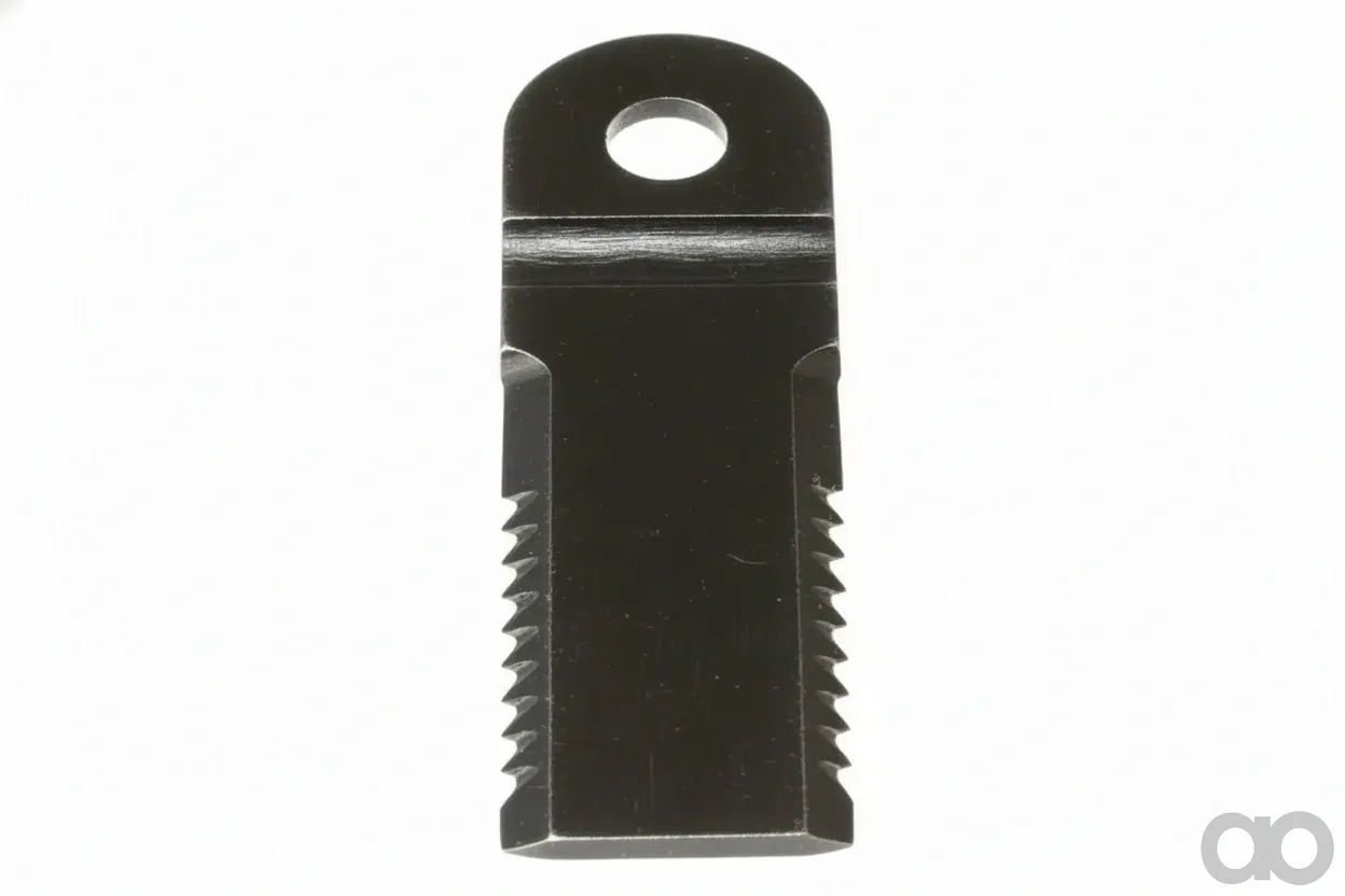 Case IH - 84065059 - Straw Chopper Knife - Serrated - 2 Sides - 172.5 mm L x 50 mm W x 4 mm Thk