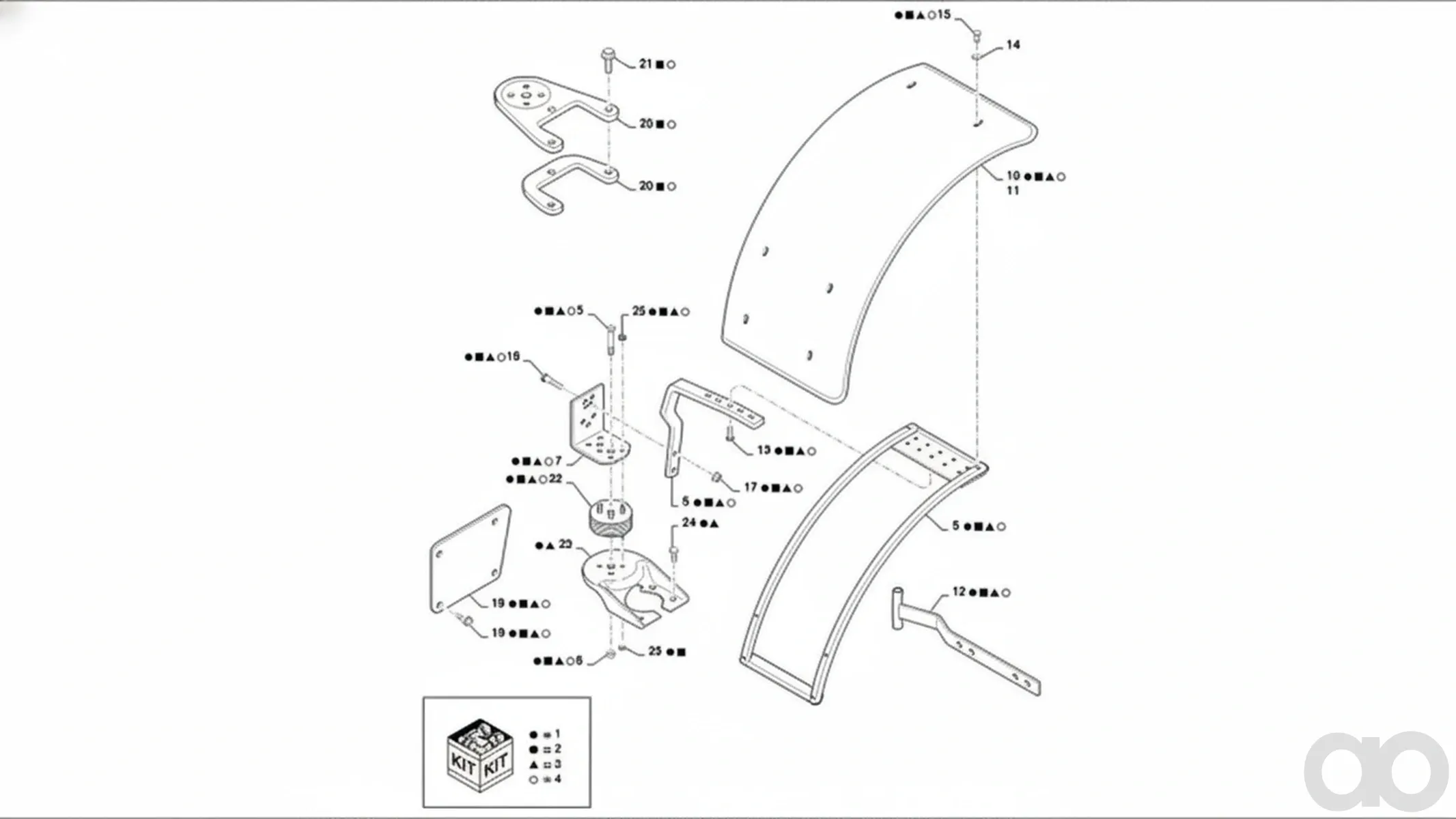 Case IH - 84598663 - Service kit (84598663)
