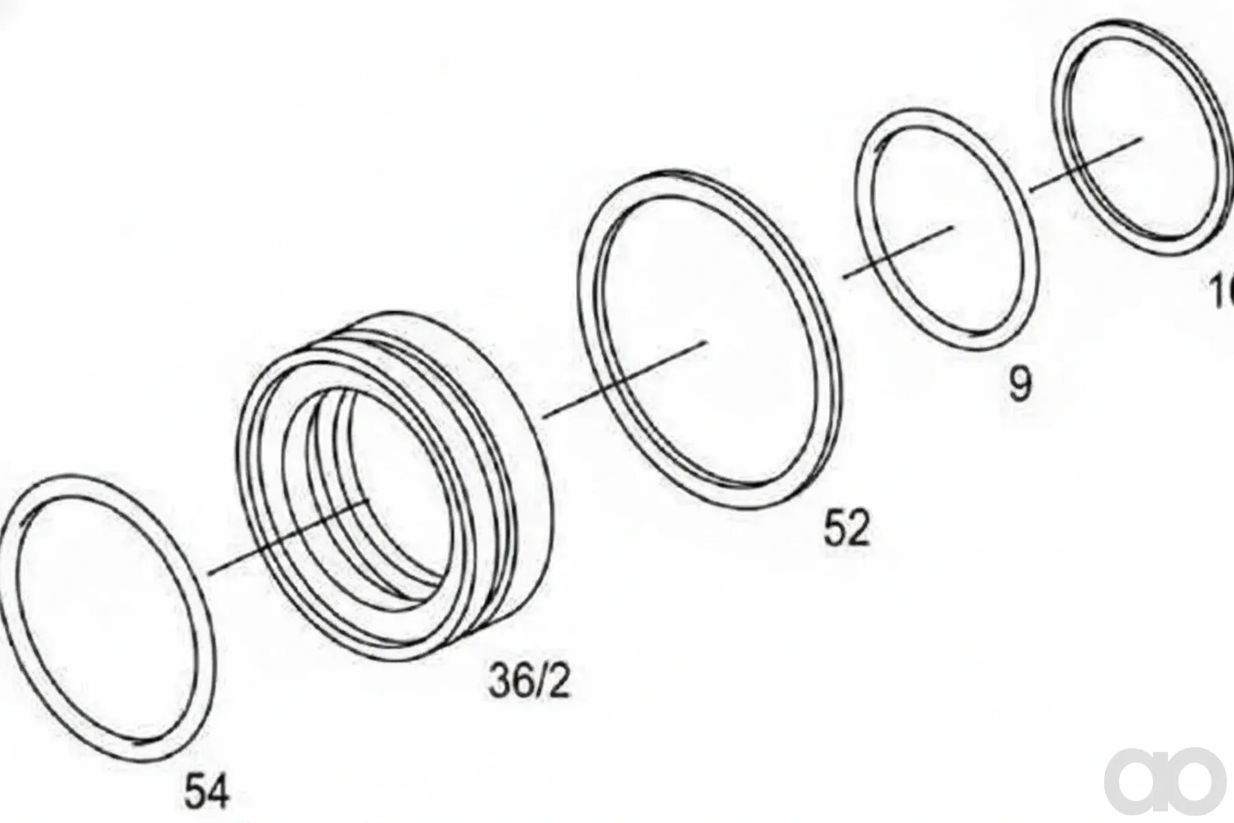Case IH - 87384897 - Ring Set