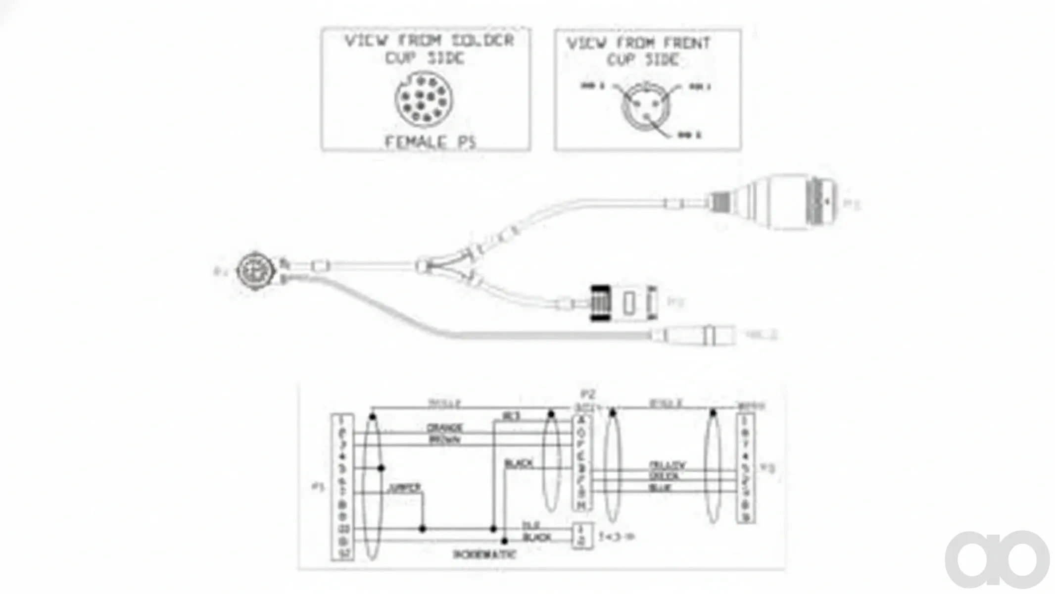 Case IH - ZTN3896825 - Cable