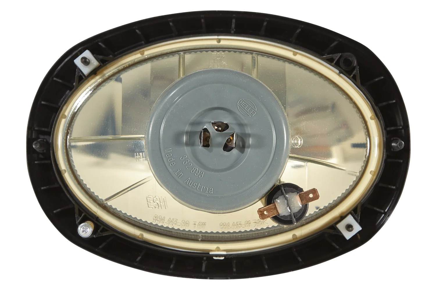 HELLA - 1AB 996 157-091 - Halogen-Headlight, Oval 120, 12V