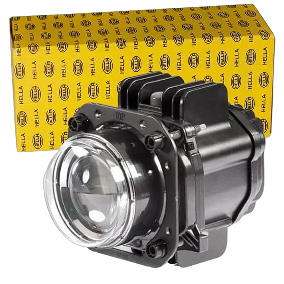 HELLA - 1BL 010 820-811 - DE/LED-Headlight, 90mm Performance Bi-LED L70, 24V