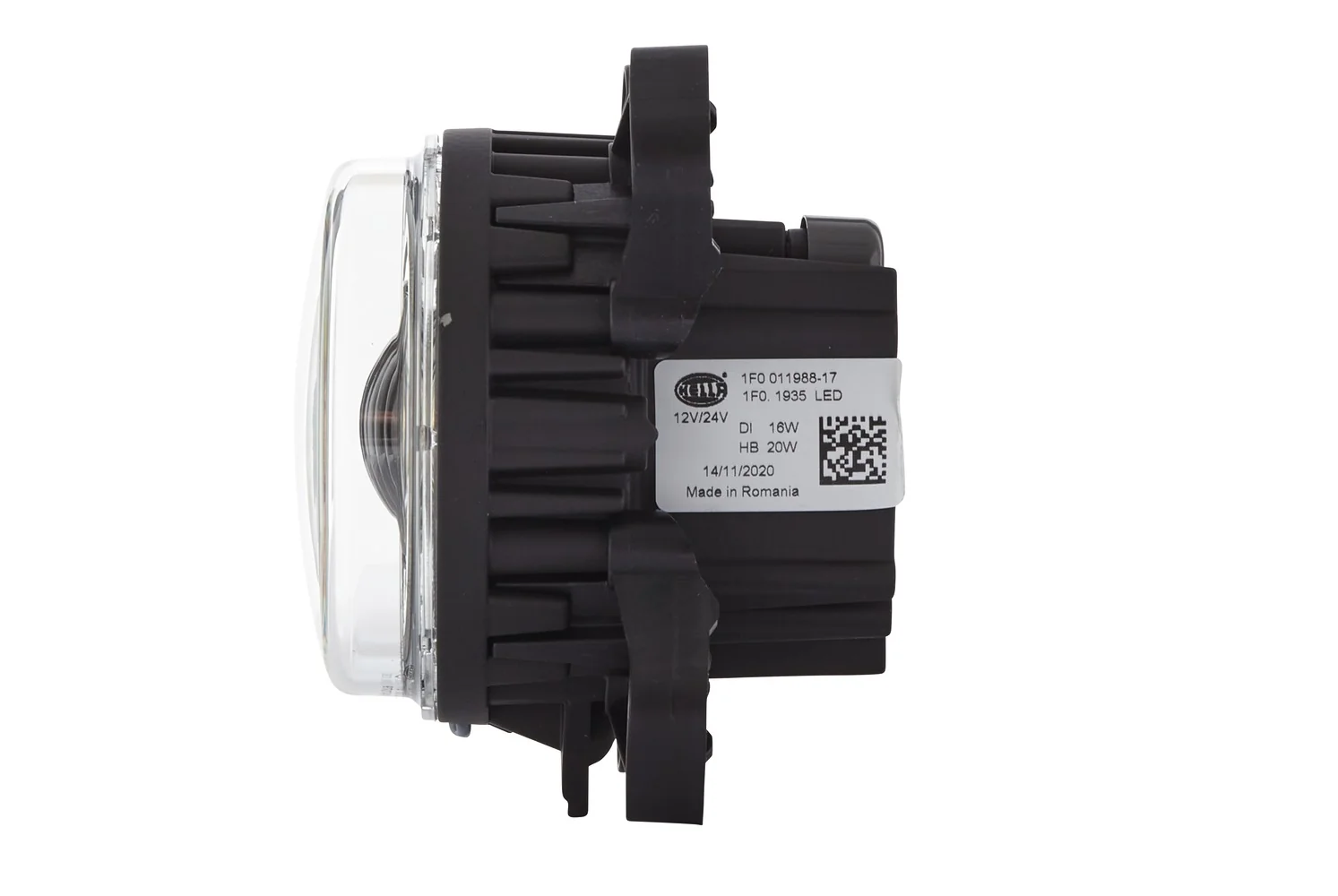 HELLA - 1F0 011 988-171 - LED/DE-High Beam Headlight, 90mm Performance L4060, 24/12V