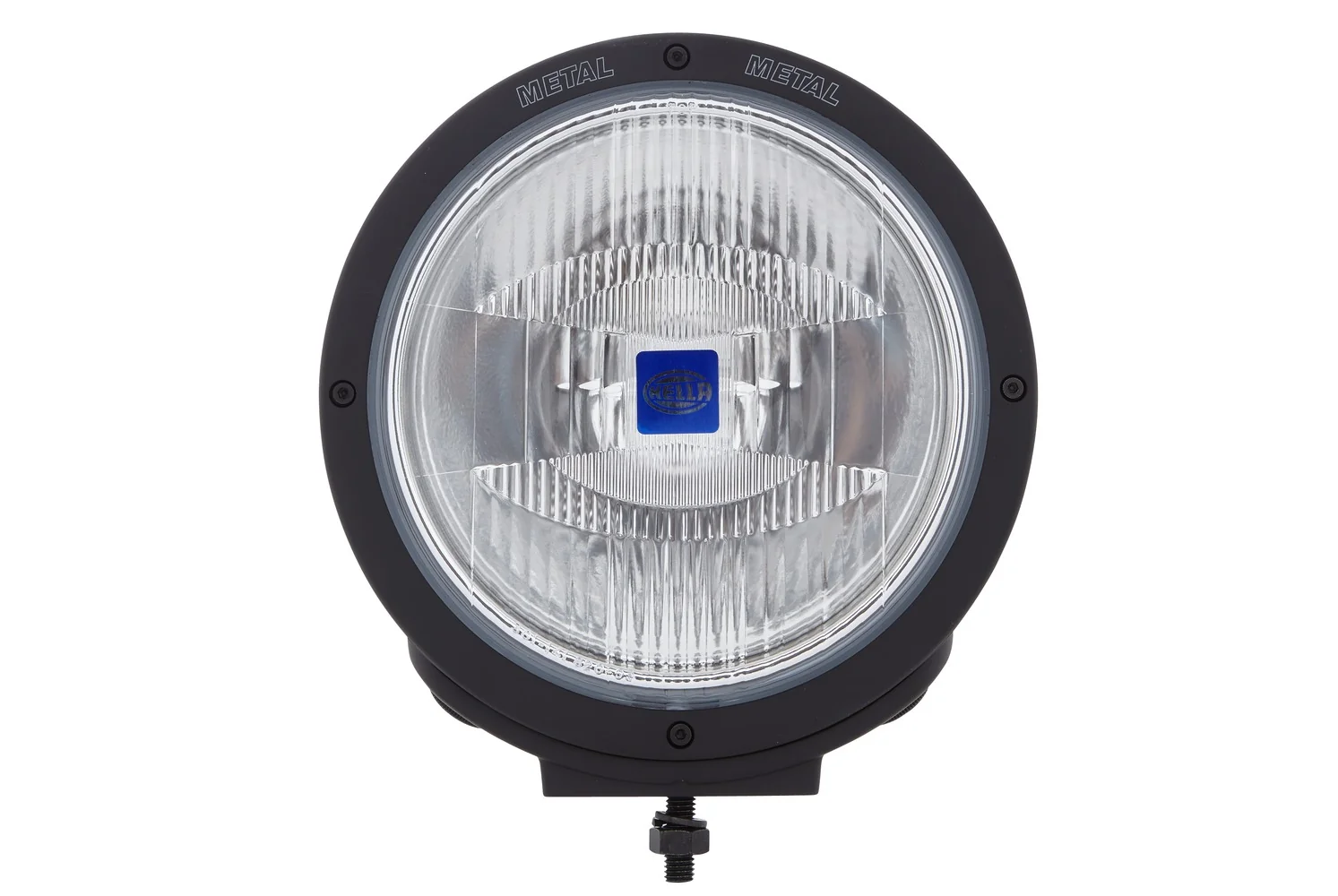 HELLA - 1F8 007 560-101 - Halogen-High Beam Headlight, Rallye 4000 Metal, 12V